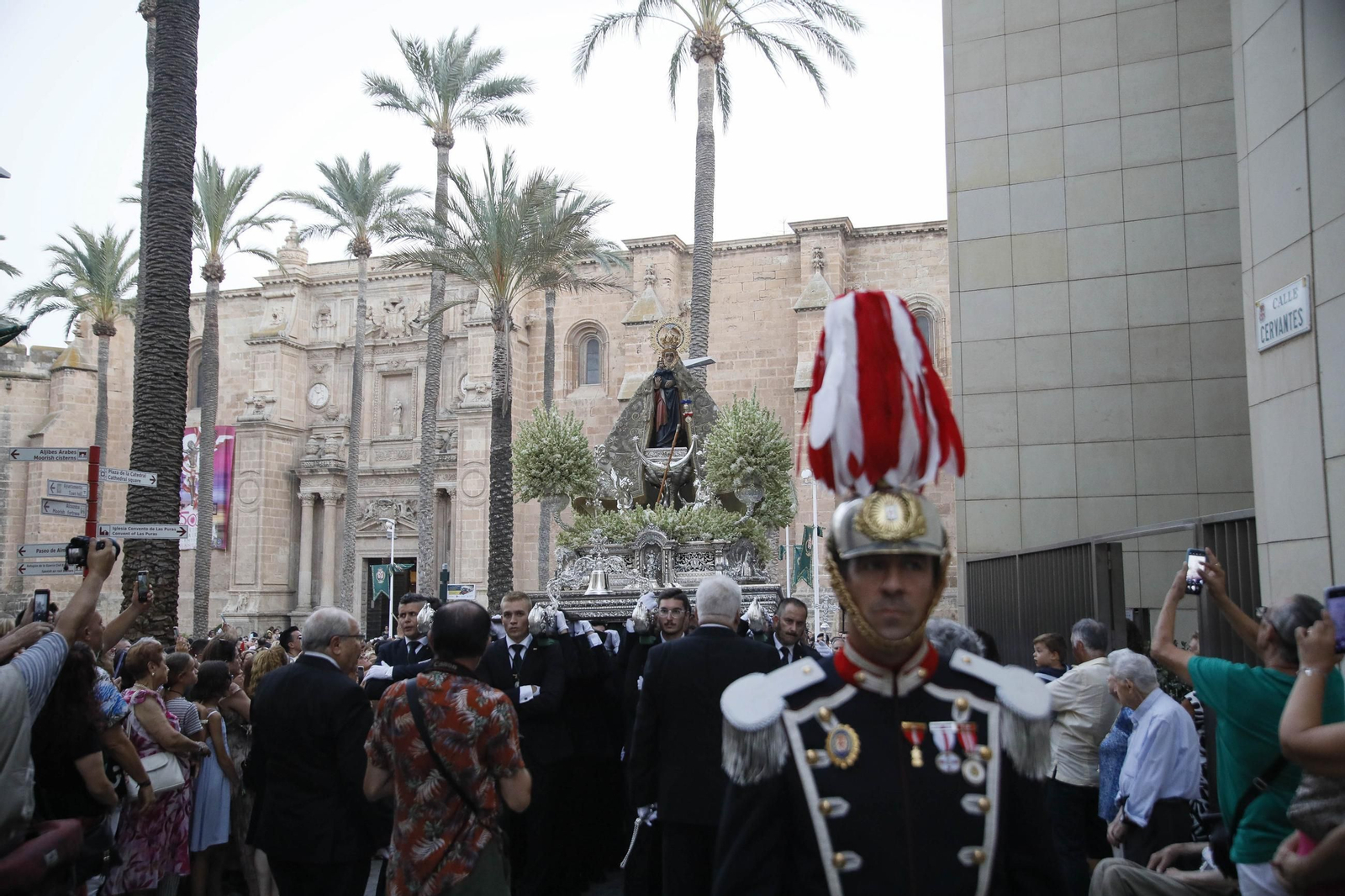 Las mejores imágenes de la procesión Stma. Virgen del Mar, acompañada por San Indalecio