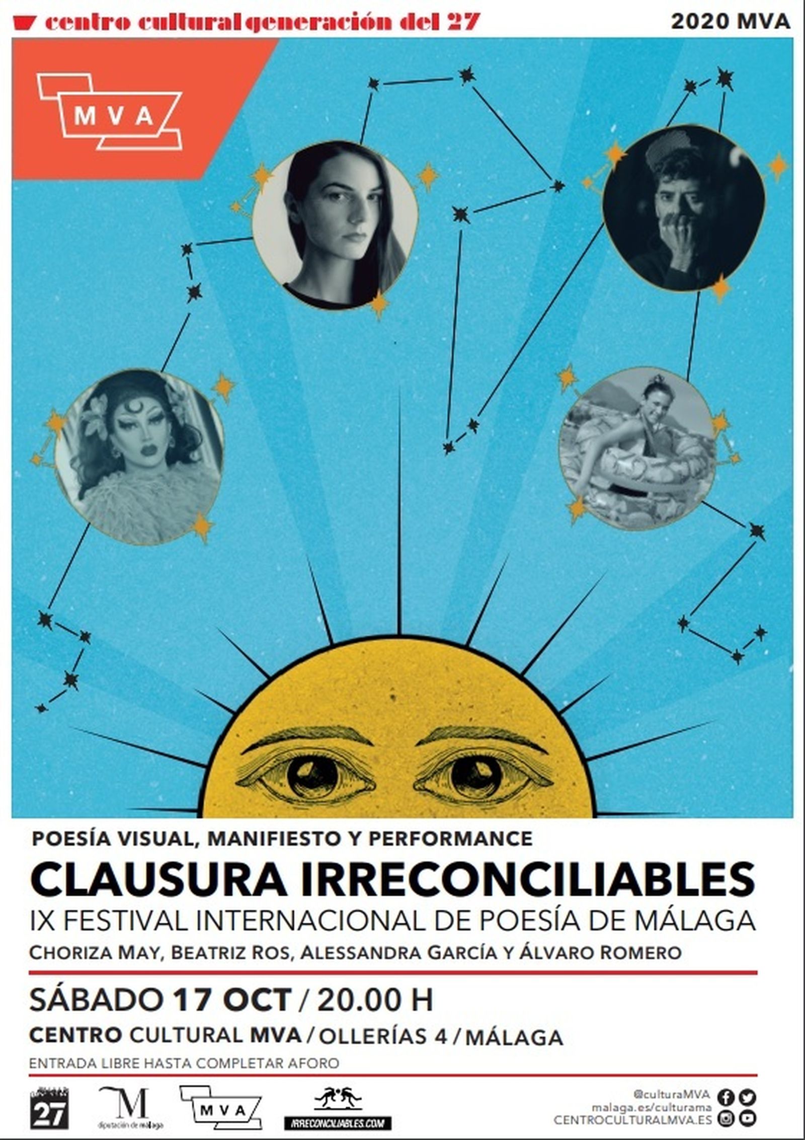 Clausura del IX Festival de Málaga de Poesía Irreconciliables.
