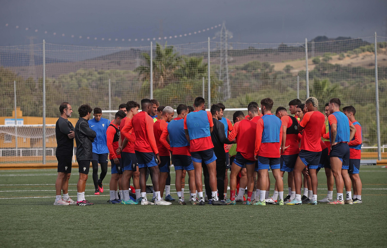 Fotos del entrenamiento del Algeciras CF en La Menacha