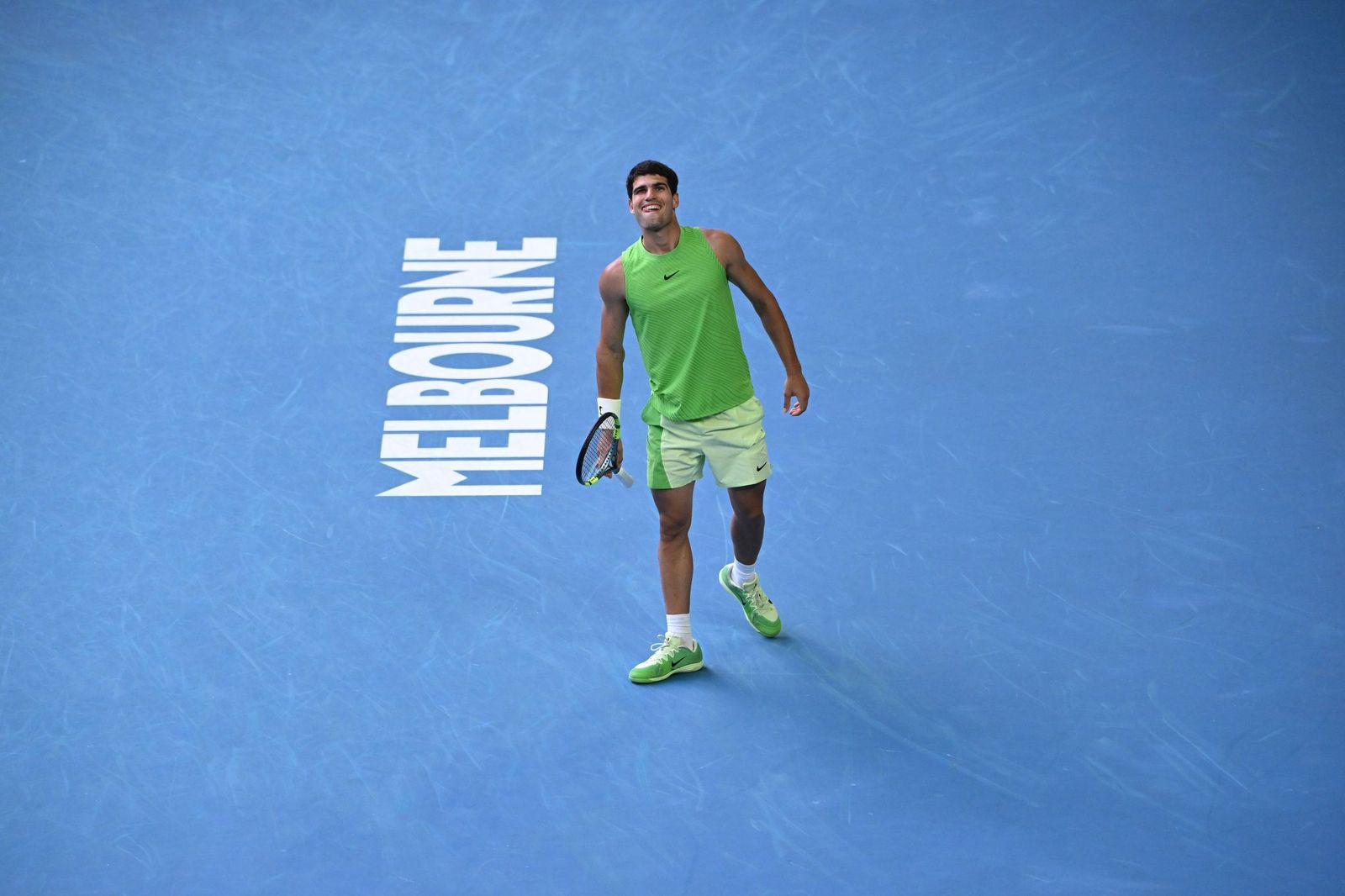 Las fotos del triunfo de Alcaraz en Australia