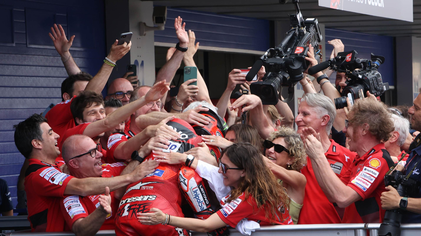 Carrera de MotoGP en el Circuito de Jerez