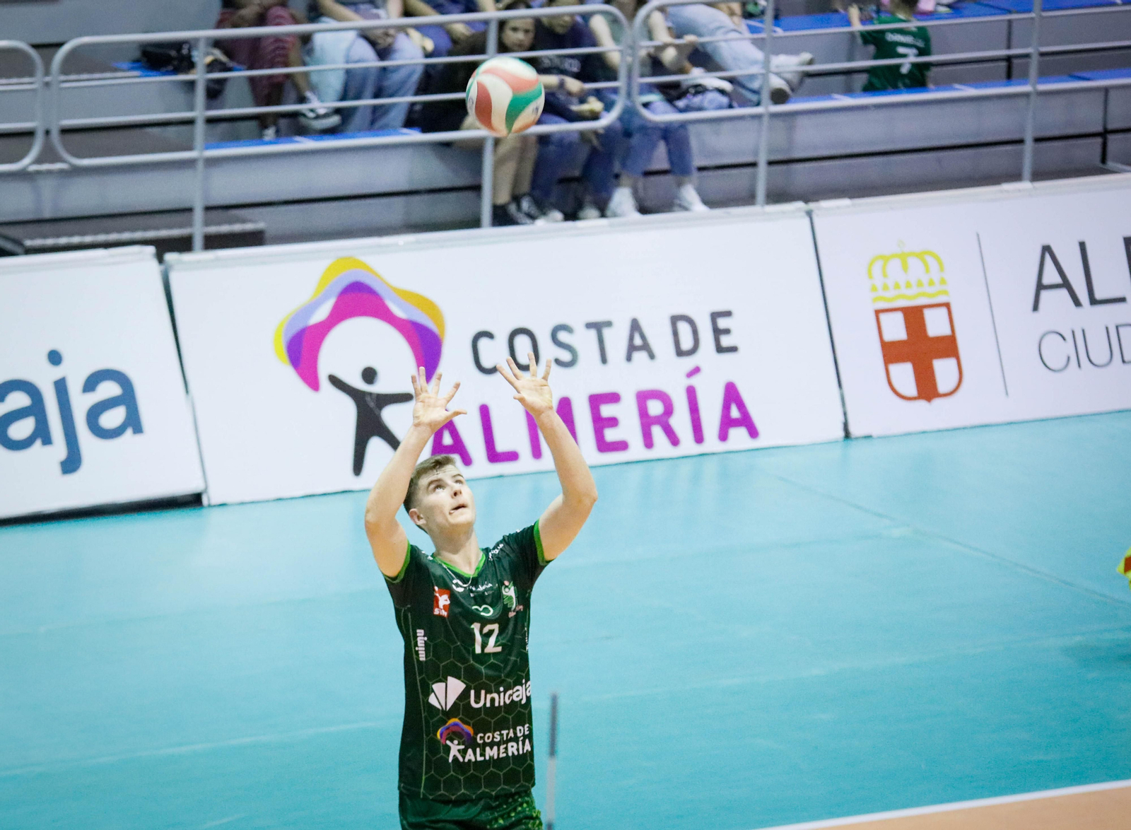 Imágenes del partido entre Unicaja Almería y Grupo Herce Soria