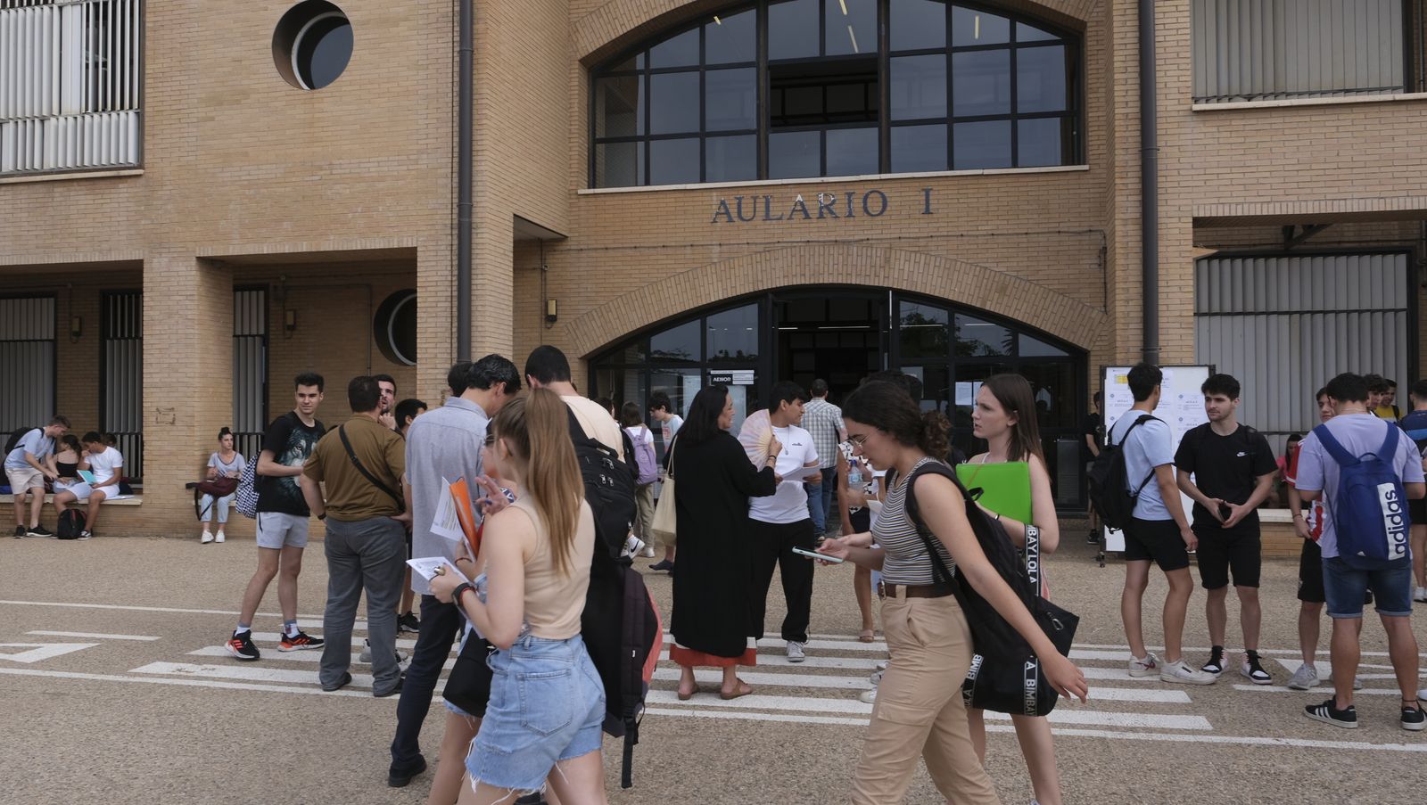 Imágenes de las pruebas de acceso de la PEvAU en la Universidad de Almería