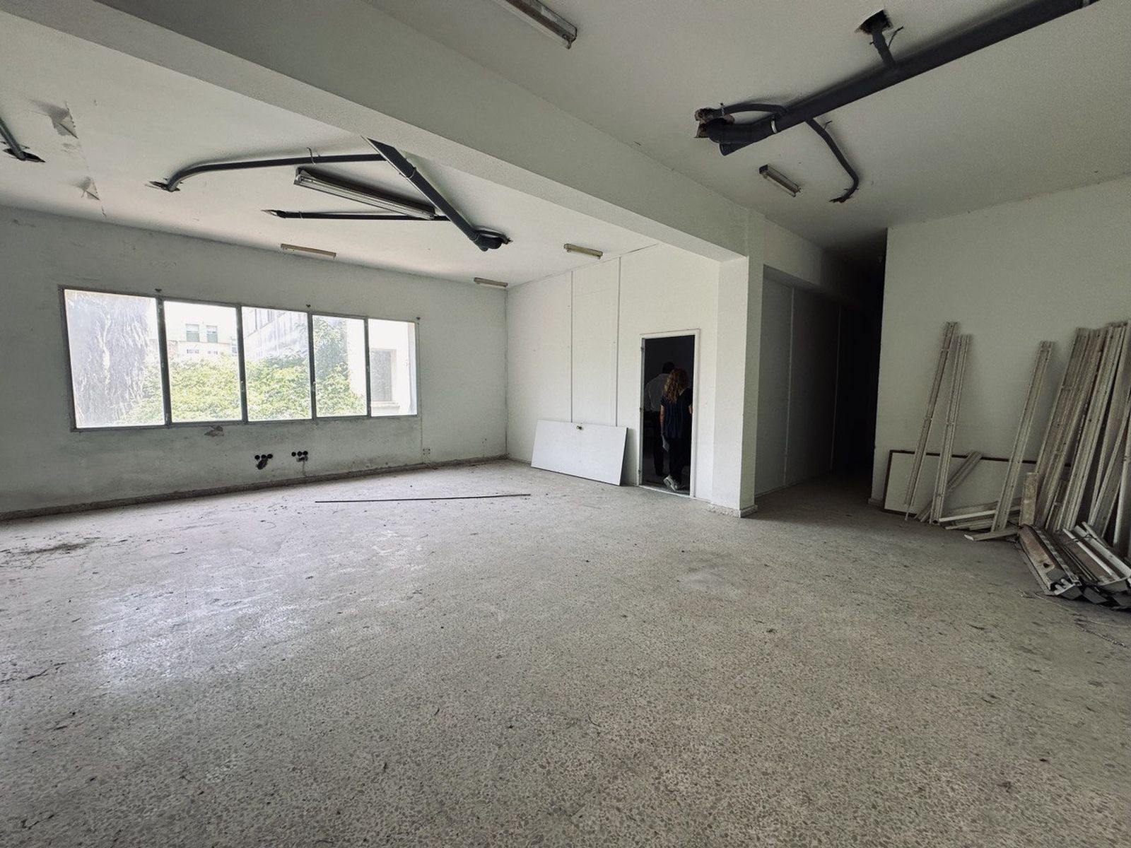 Una imagen de las obras en la Casa de la Cultura.