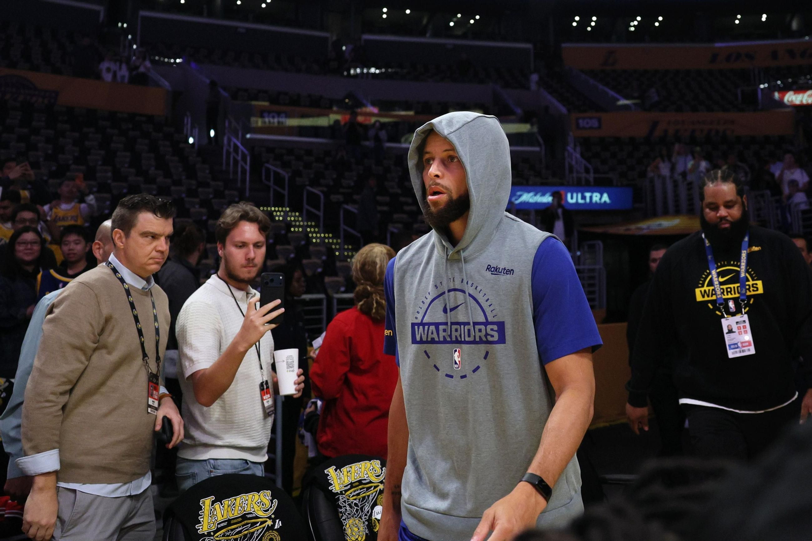 Las fotos del arranque de la NBA