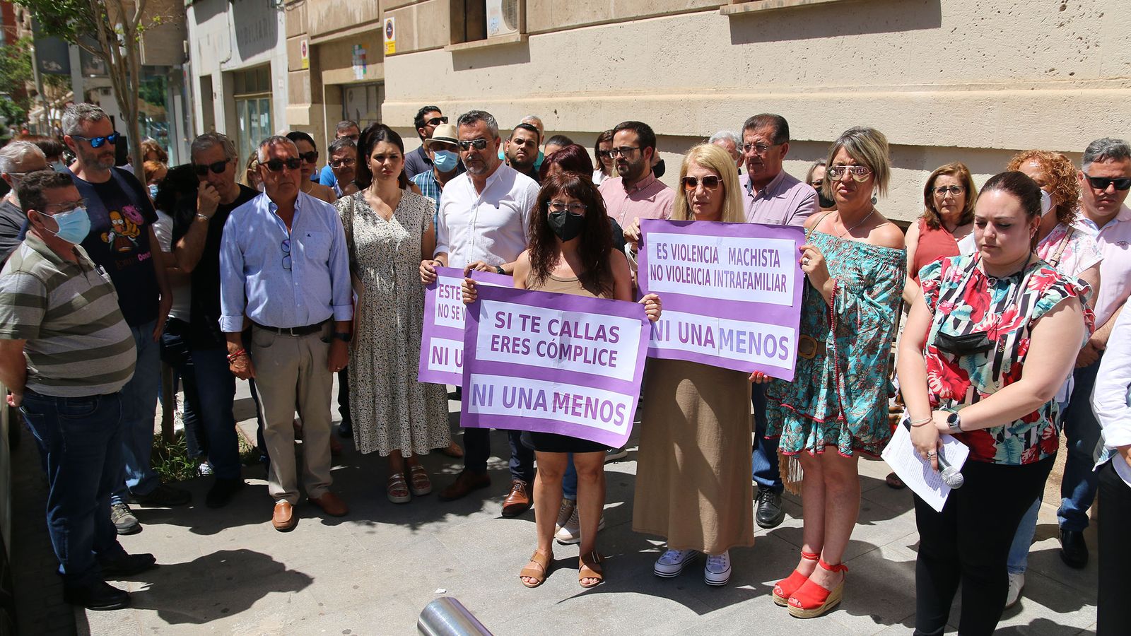 UGT y CCOO también han llevado a cabo un minuto de silencio por la muerte de Maite.