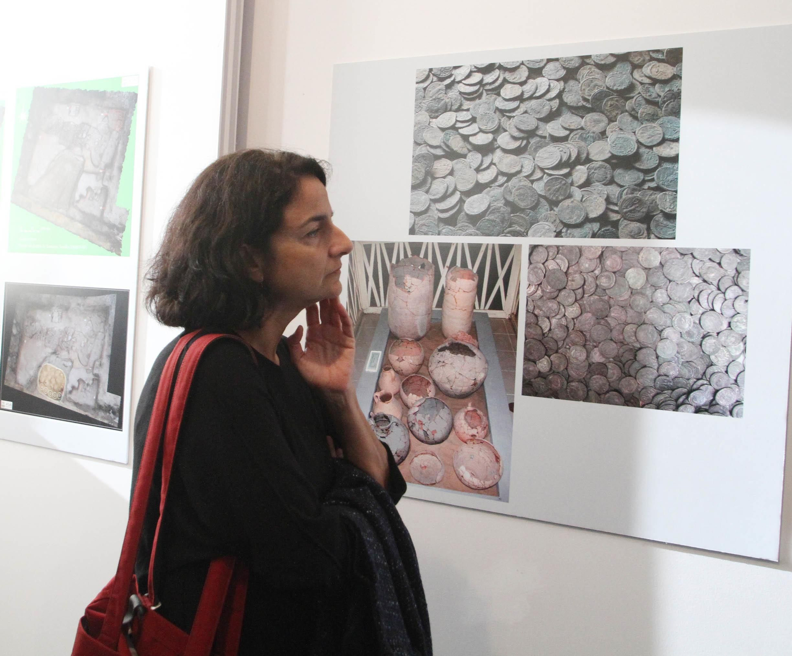 La exposición de tesoro romano de Tomares