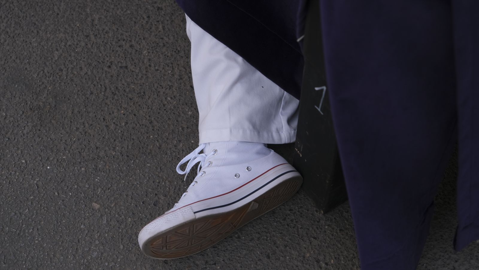 La procesión del Encuentro por las calles de Almería, en imágenes