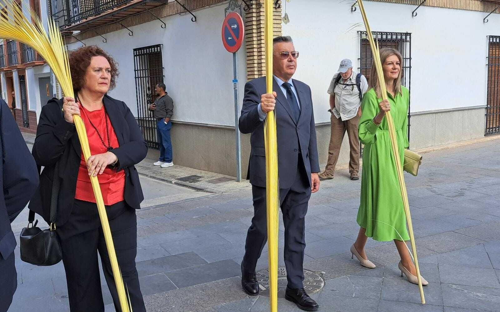 La procesión de la Borriquita de Iznájar, en imágenes