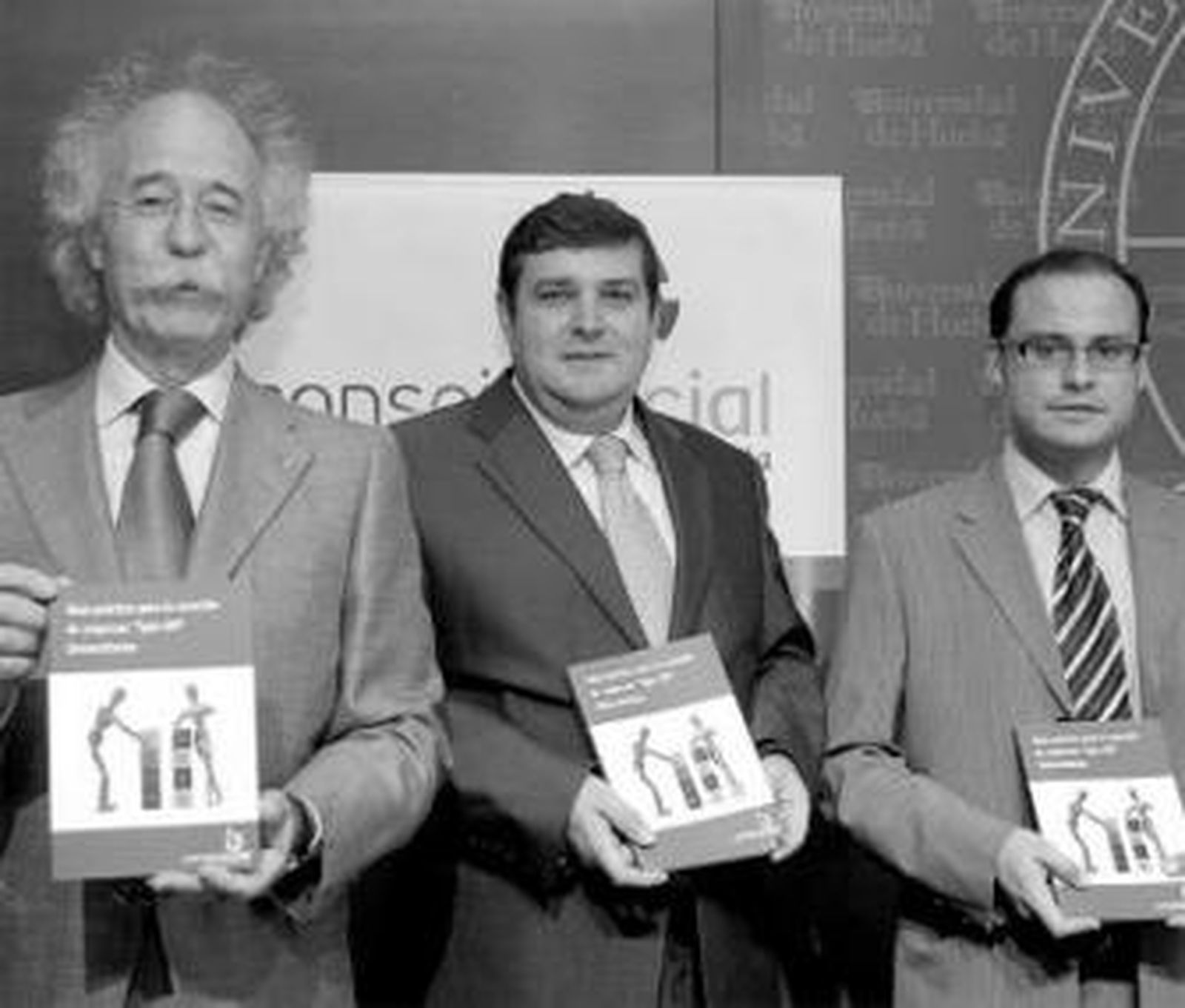 Julio Revilla, Francisco José Martínez y Roberto Fernández.