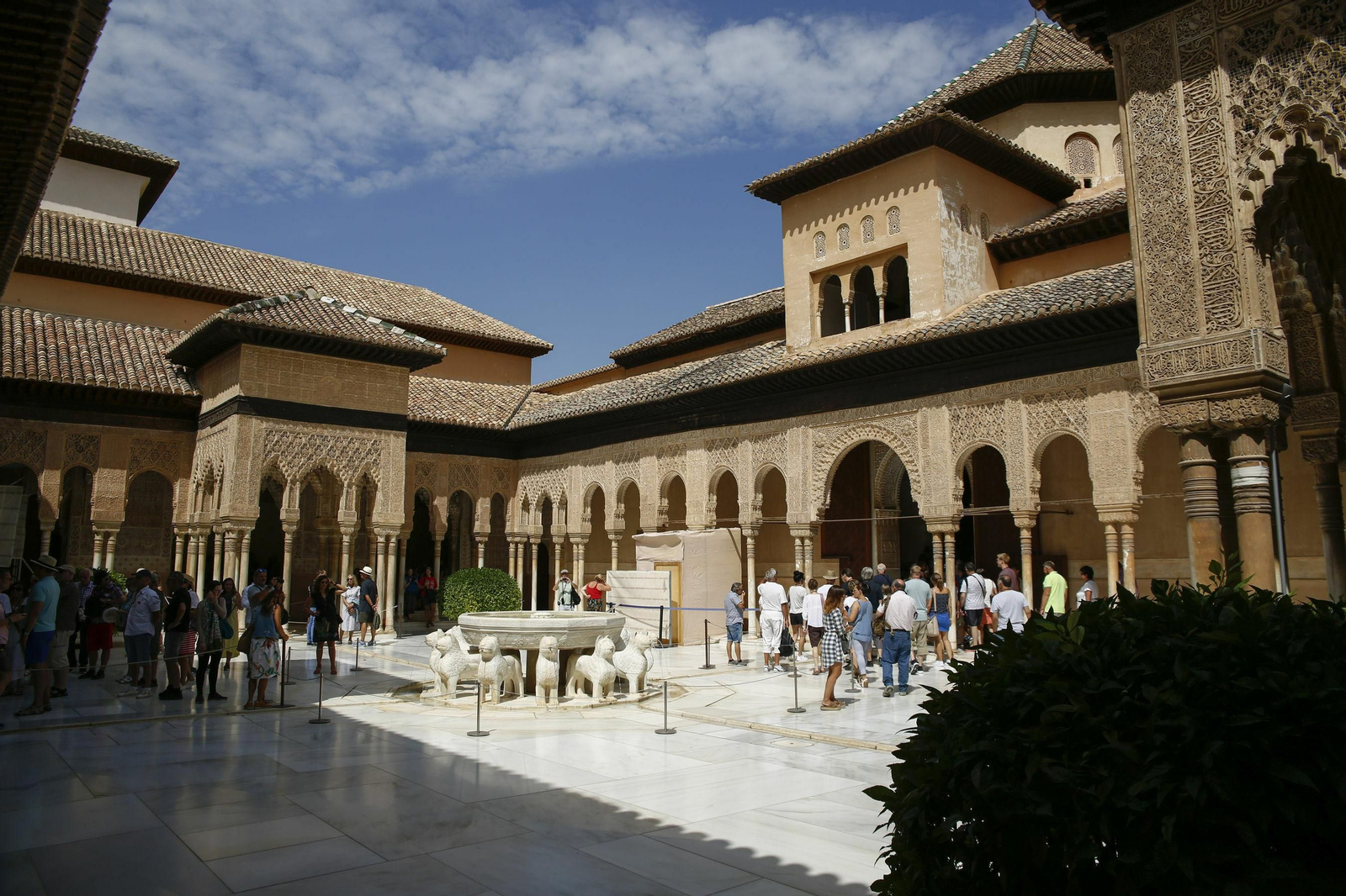 Se intervendrá en el Mexuar y los Palacios Nazaríes.