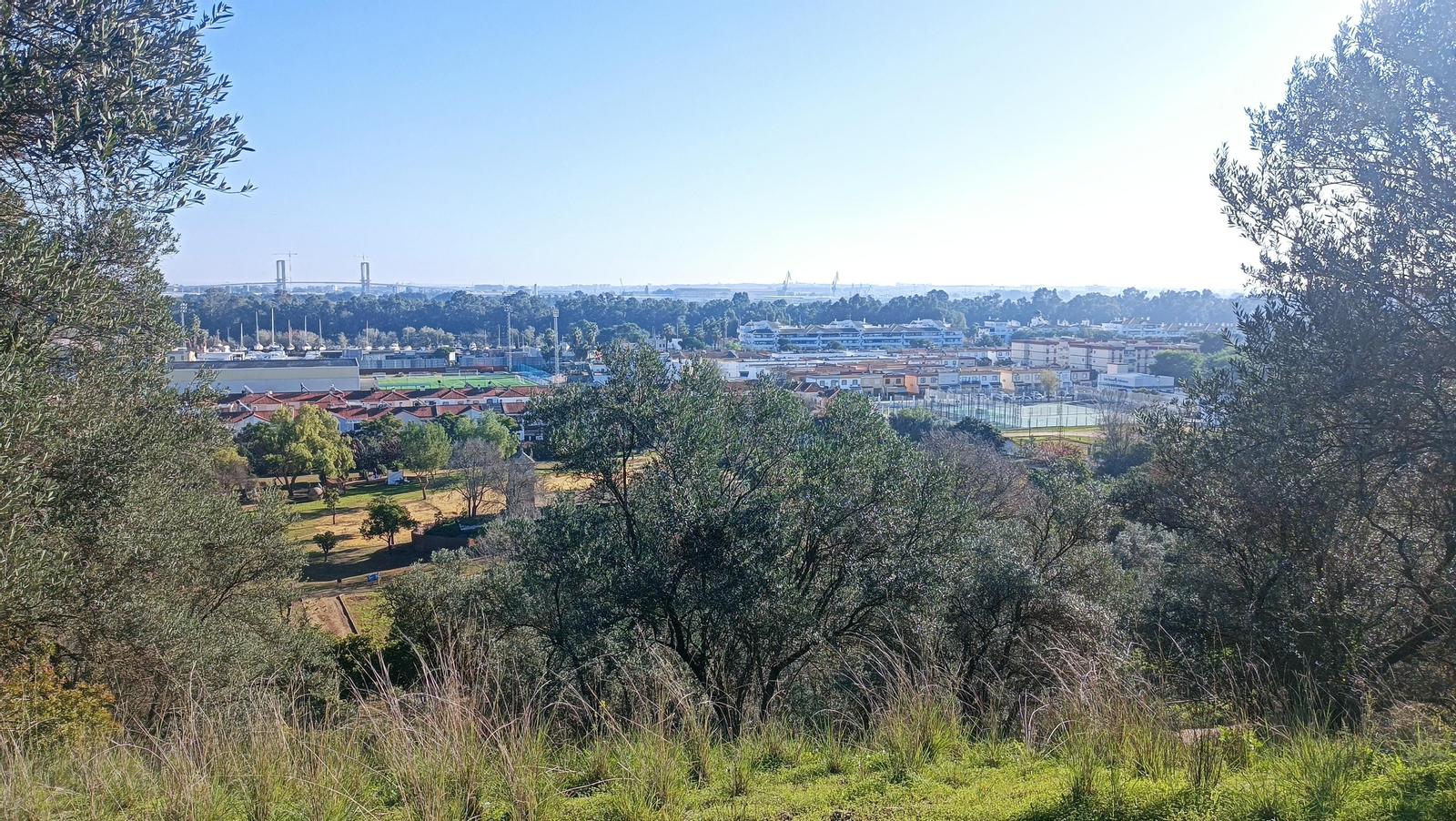 A media altura, tendremos una visión clara de nuevo del valle del Guadalquivir.