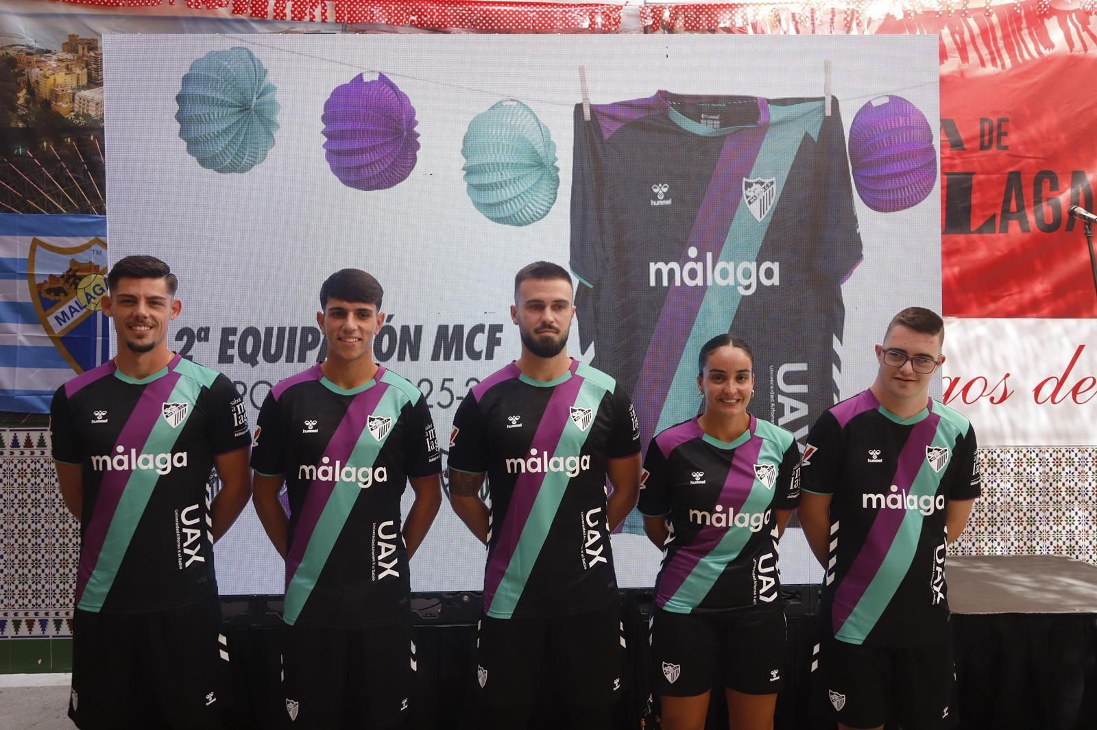 Así es la segunda camiseta del Málaga 25/26