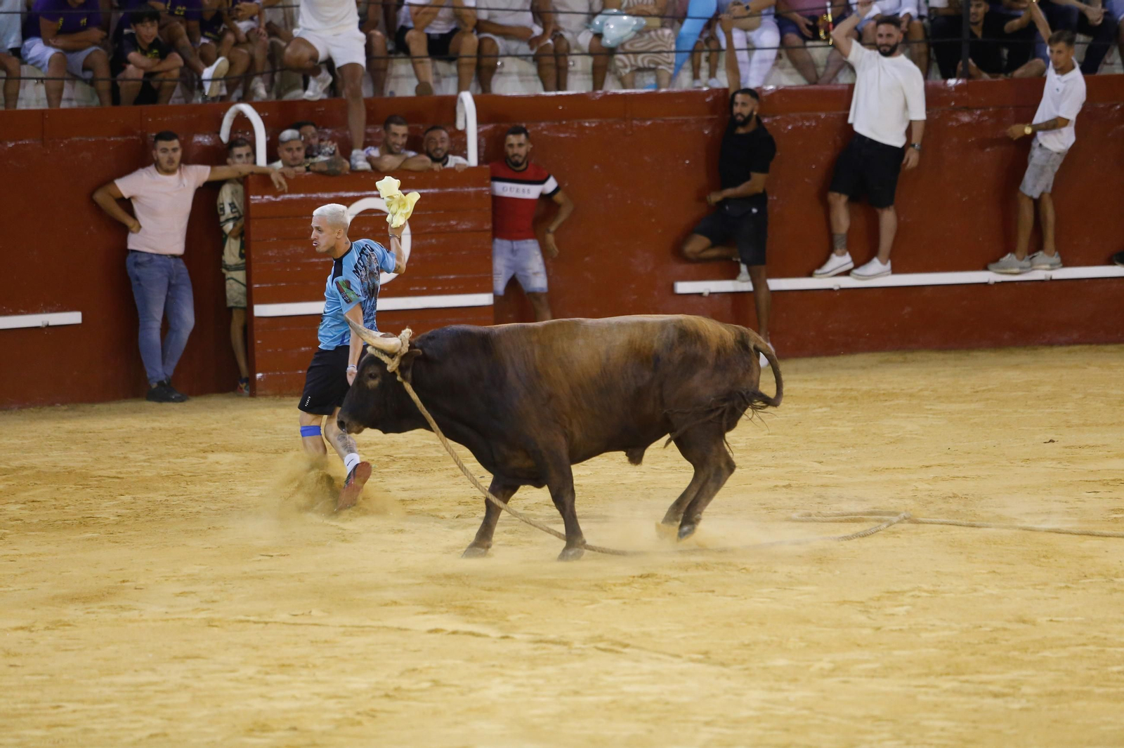 Fotos del Toro del Aguardiente en San Roque