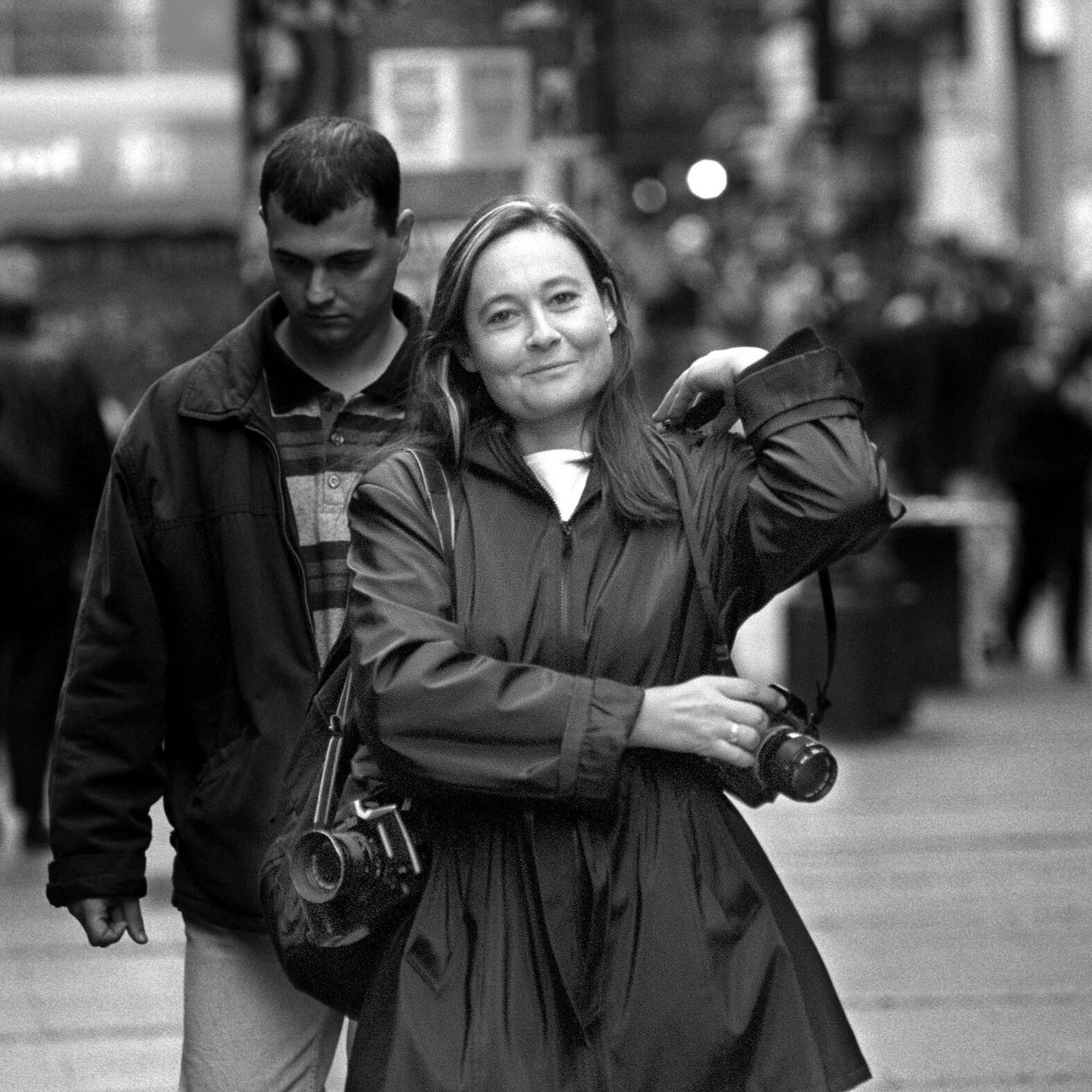 Sandra Balsells en Belgrado.