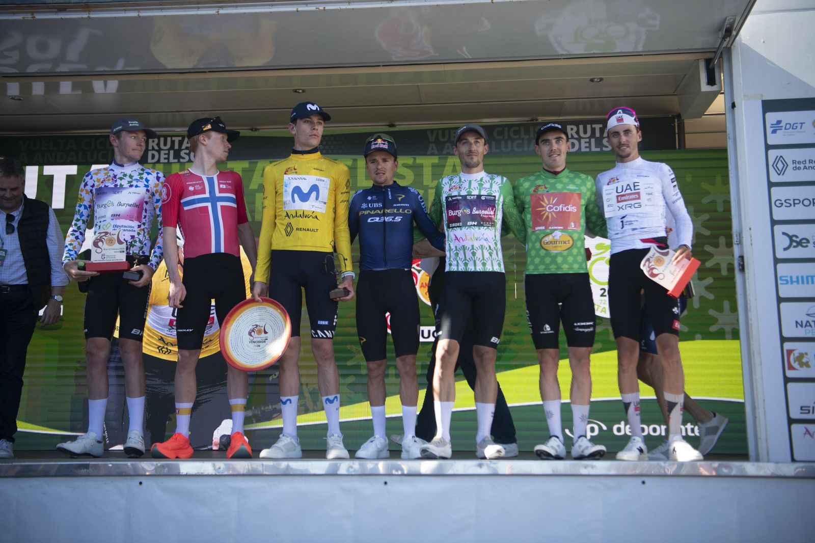 Las mejores fotos de la etapa final de la Ruta del Sol Vuelta a Andalucía con desenlace en Lucena