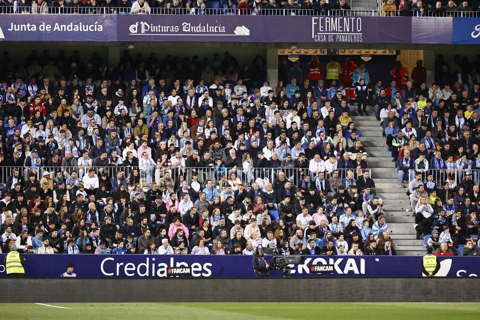 Búscate en las gradas en el Málaga CF-Valladolid en La Rosaleda