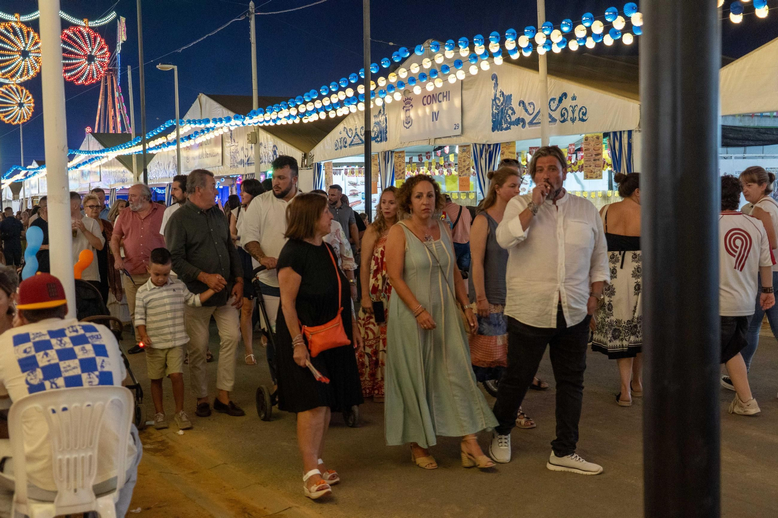 Colombinas 2025: Imágenes del ambiente el sábado 2 de agosto en las Fiestas Colombinas