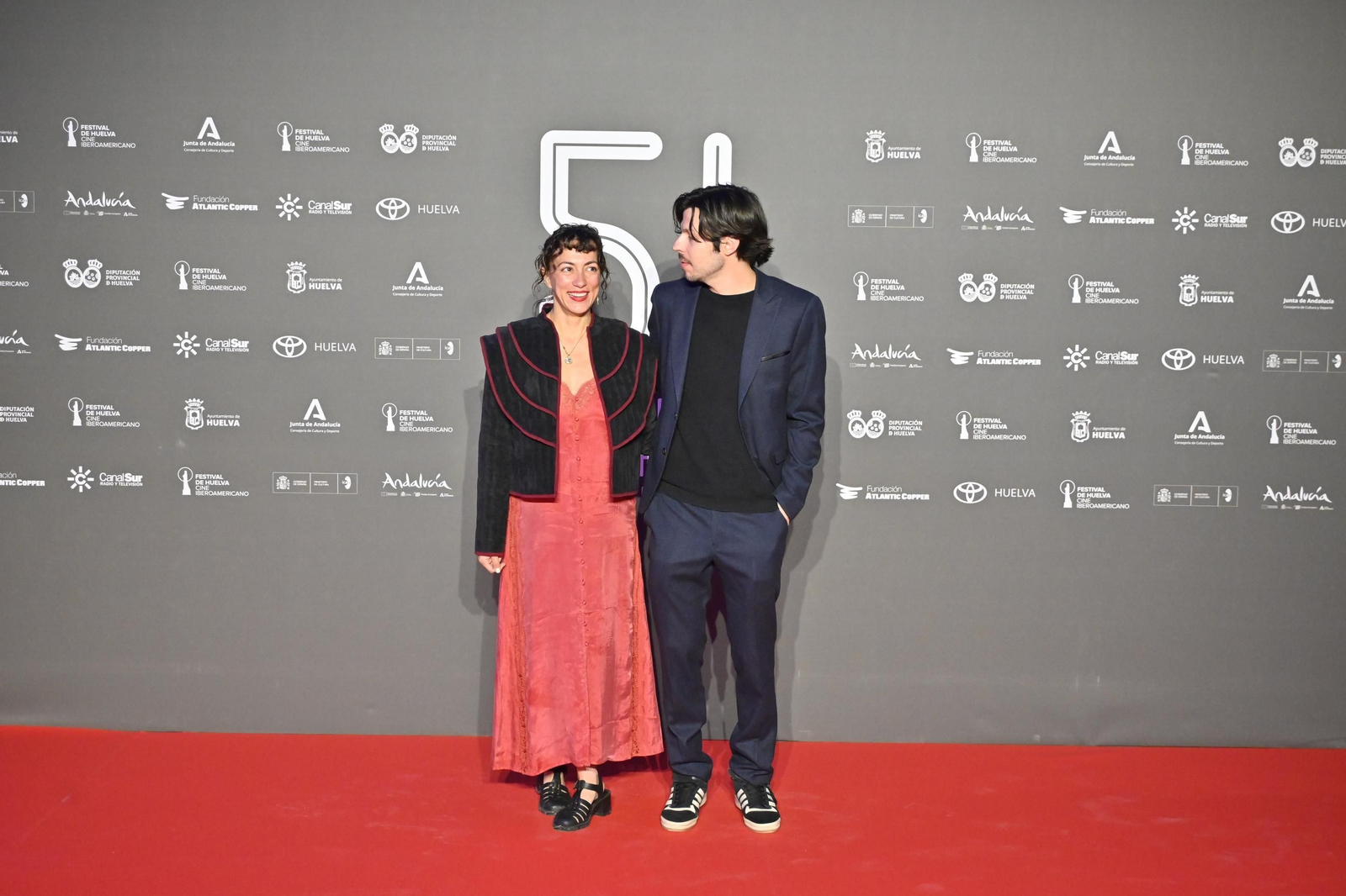 Imágenes del Photocall de la Gala de Clausura de la 51.ª edición del Festival de Huelva de Cine Iberoamericano