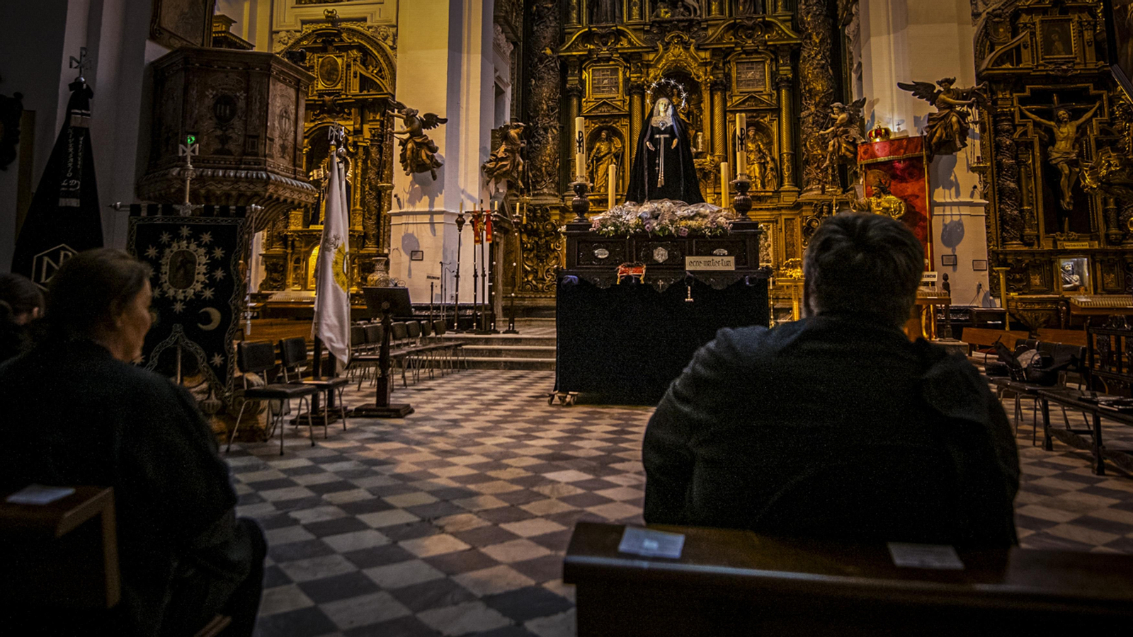 Congregación Ecce Mater Tua. Sábado Santo. Semana Santa de Cádiz. 2024