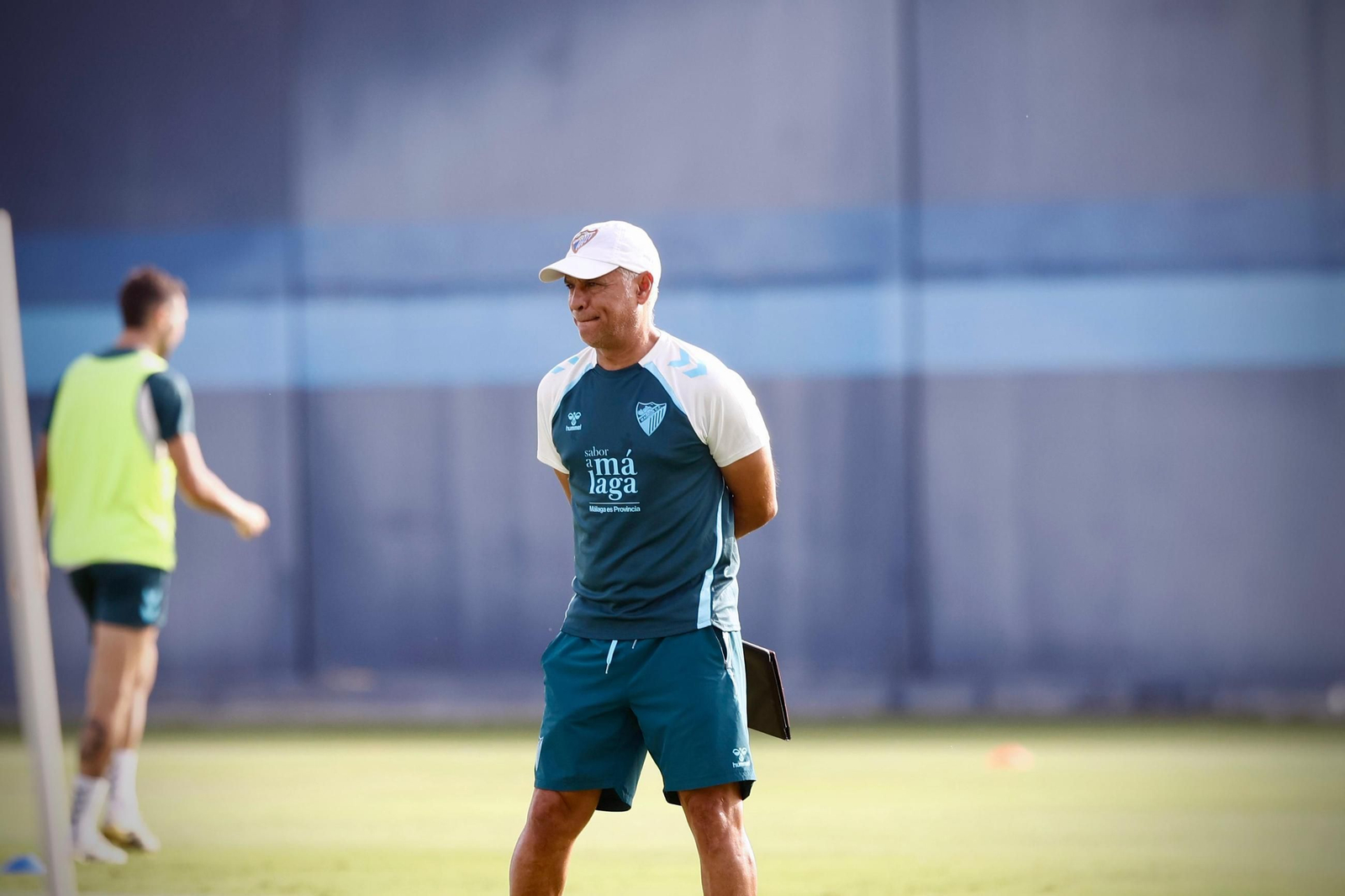 Haitam Abaida, "el mejor fichaje del Málaga", se entrena con el grupo