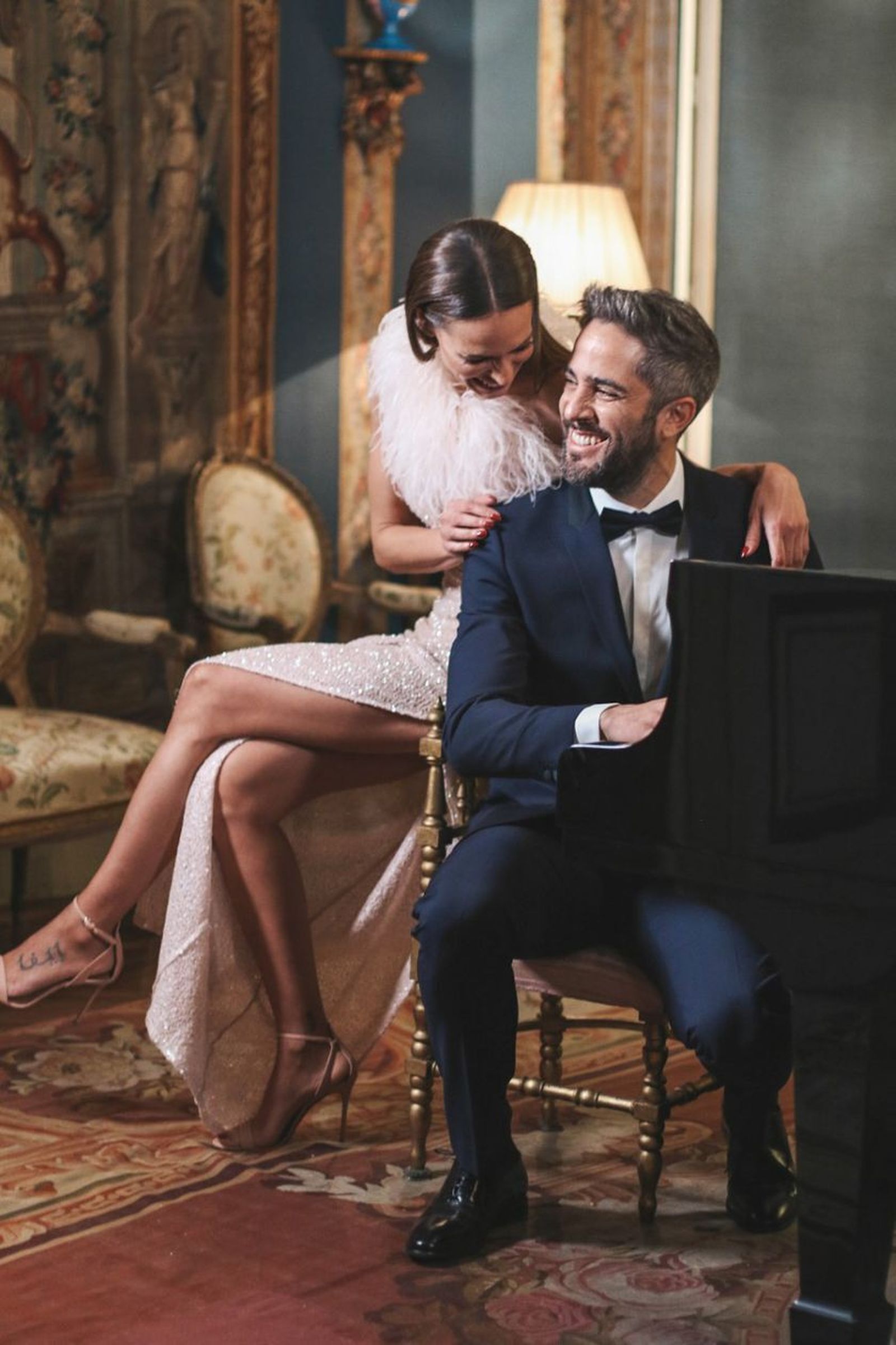 Eva González y Roberto Leal, en 'Hasta nunca 2020'.