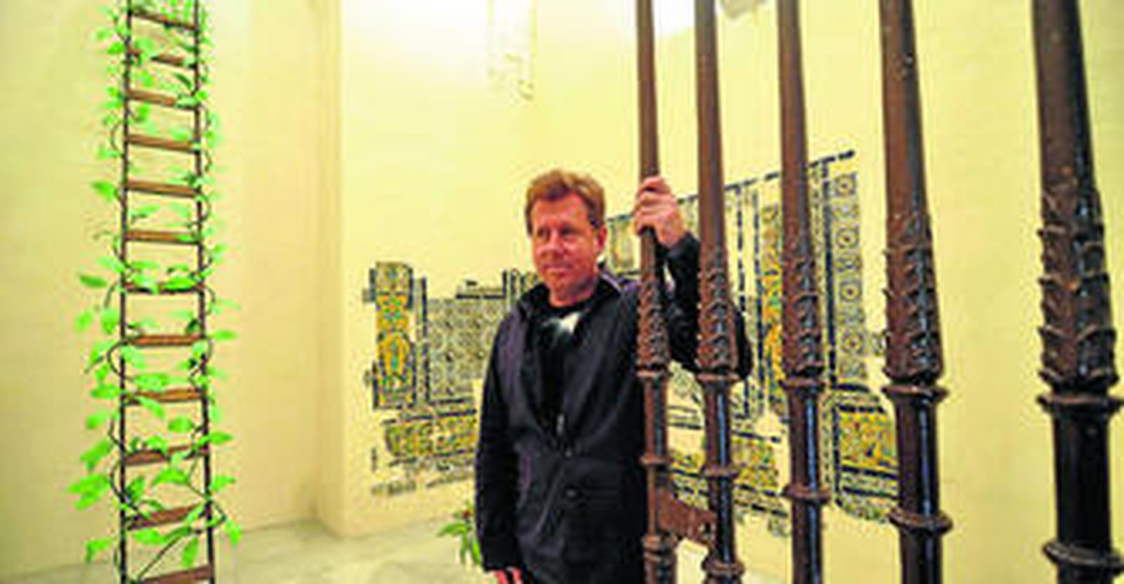 El artista sevillano Federico Guzmán participa en la muestra colectiva 'La idea de América Latina'.