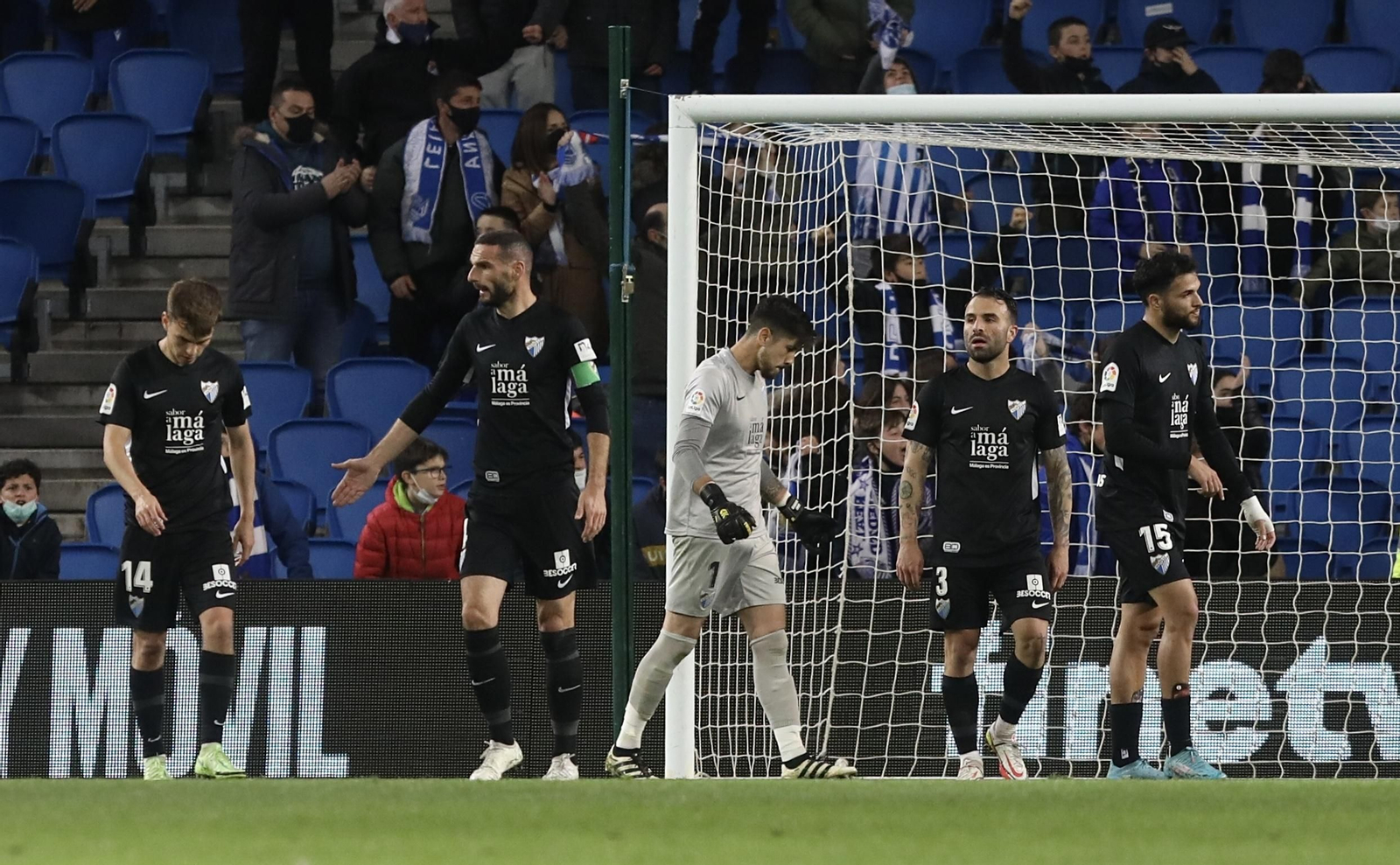 Las fotos de la Real Sociedad B - Málaga CF
