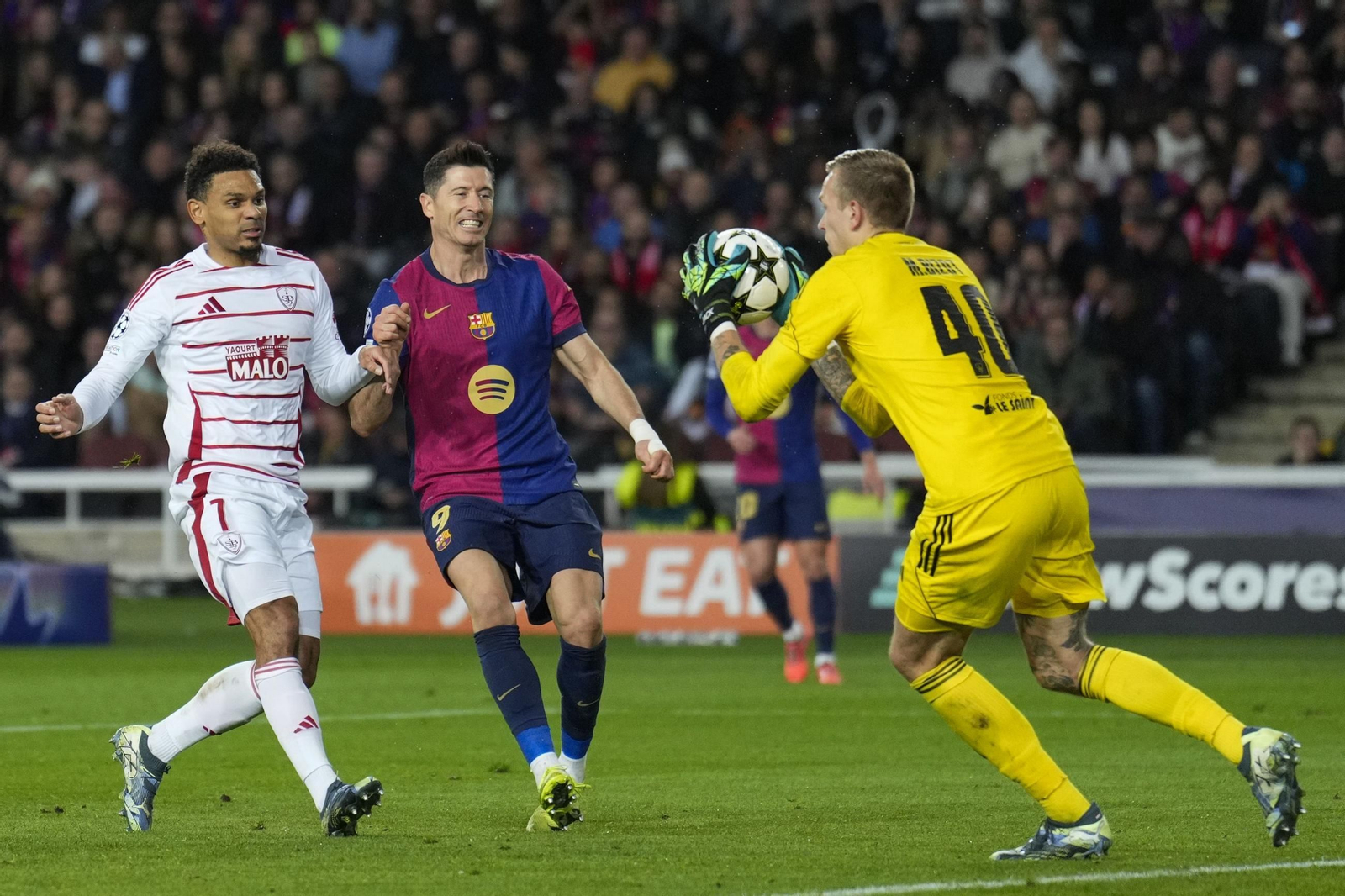 Las imágenes del Barcelona - Brest