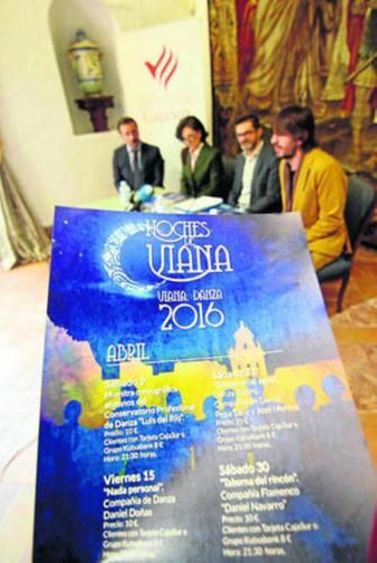 La presentación del ciclo, ayer.