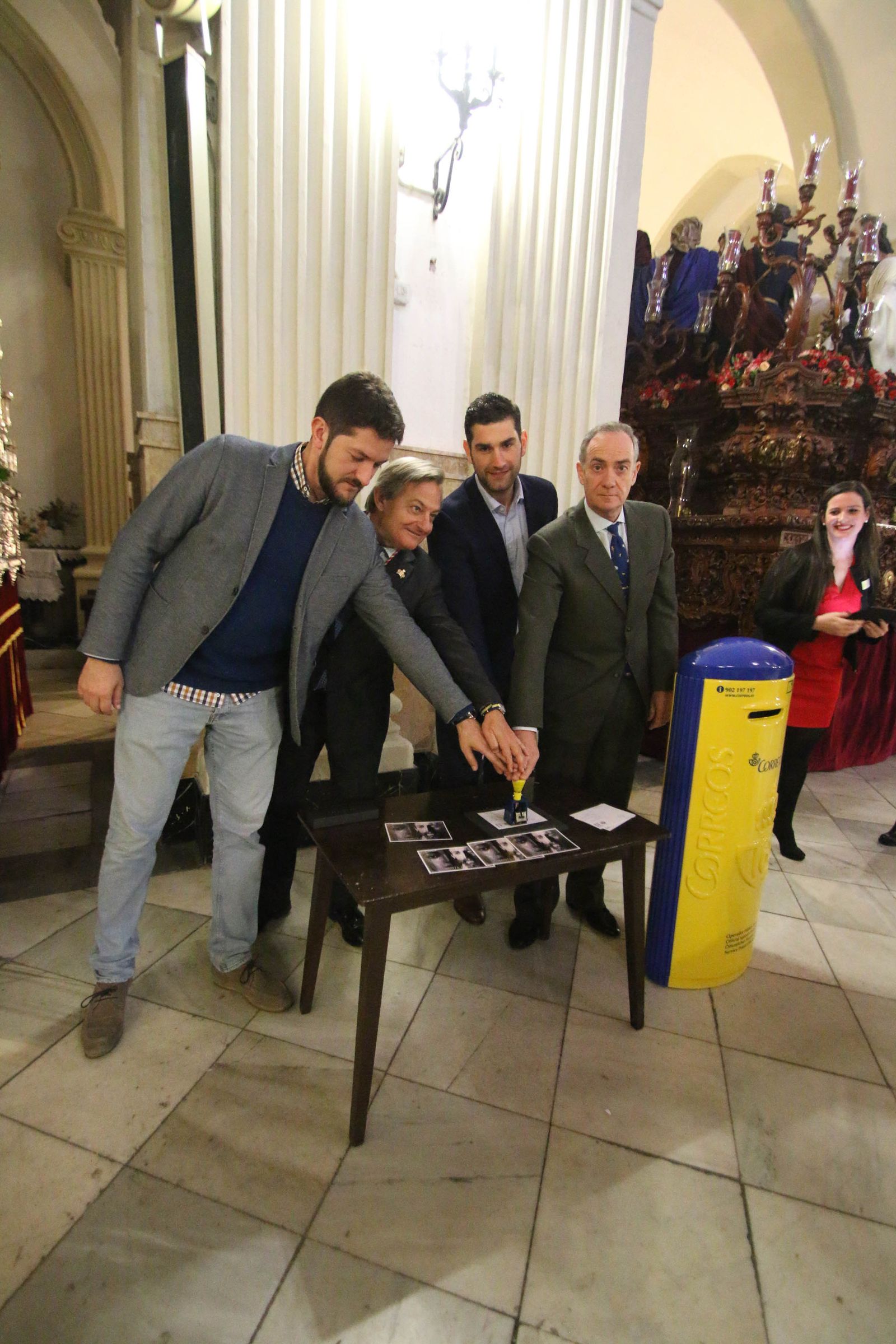 Dani Pérez, Ginés Valera, José Manuel González y Francisco Gutiérrez.