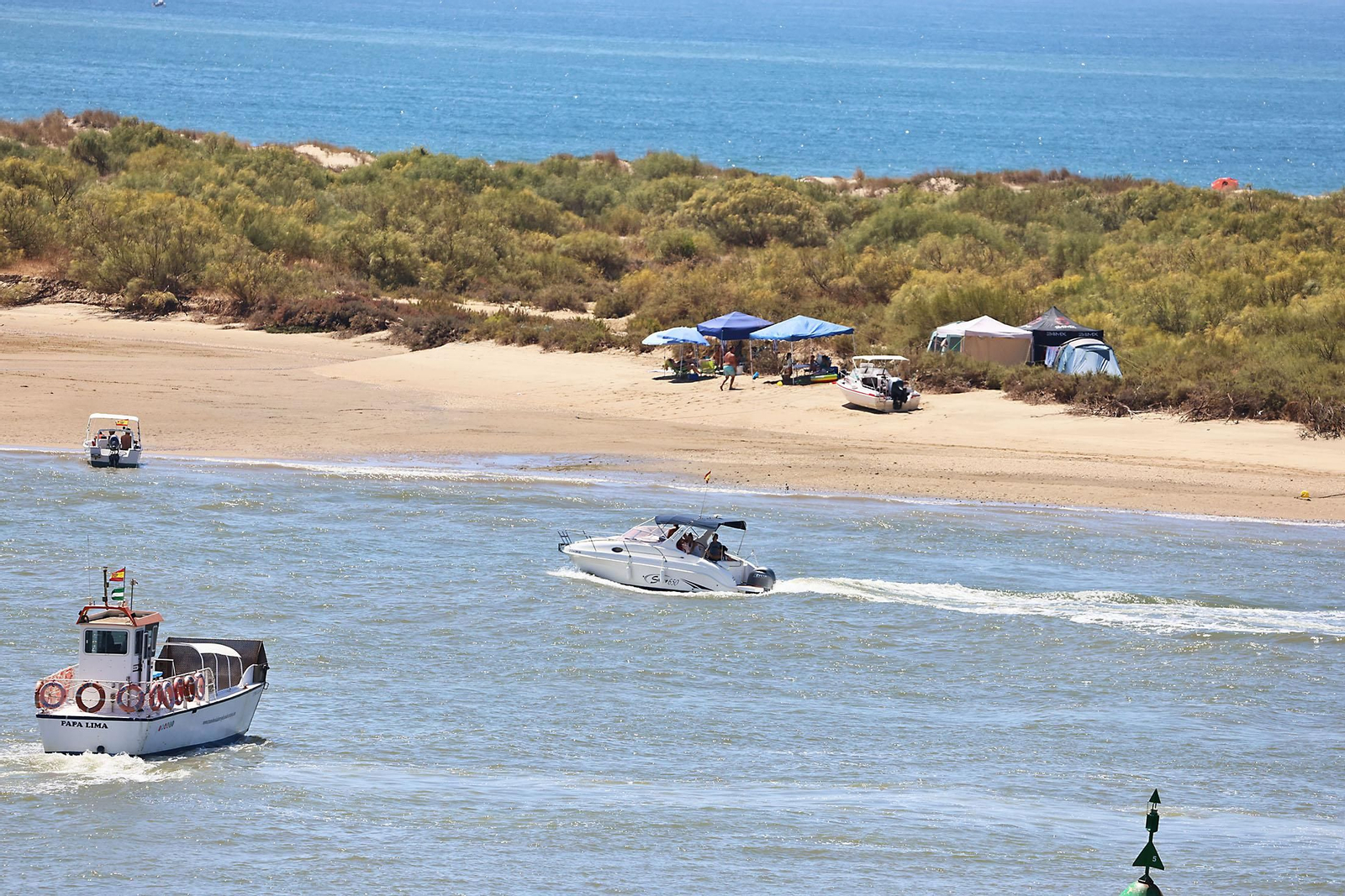 Las espectaculares vistas de la Flecha del Rompido desde el mirador de Nuevo Portil