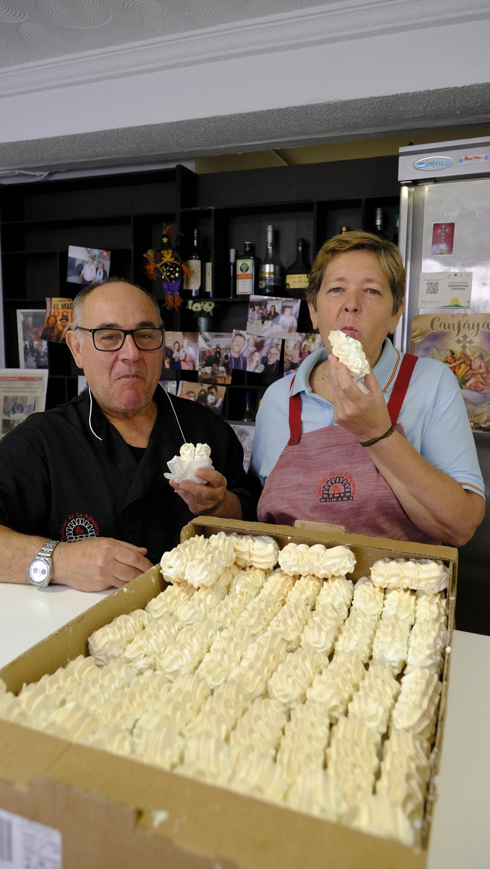 El merengue de Canjáyar, un manjar en imágenes