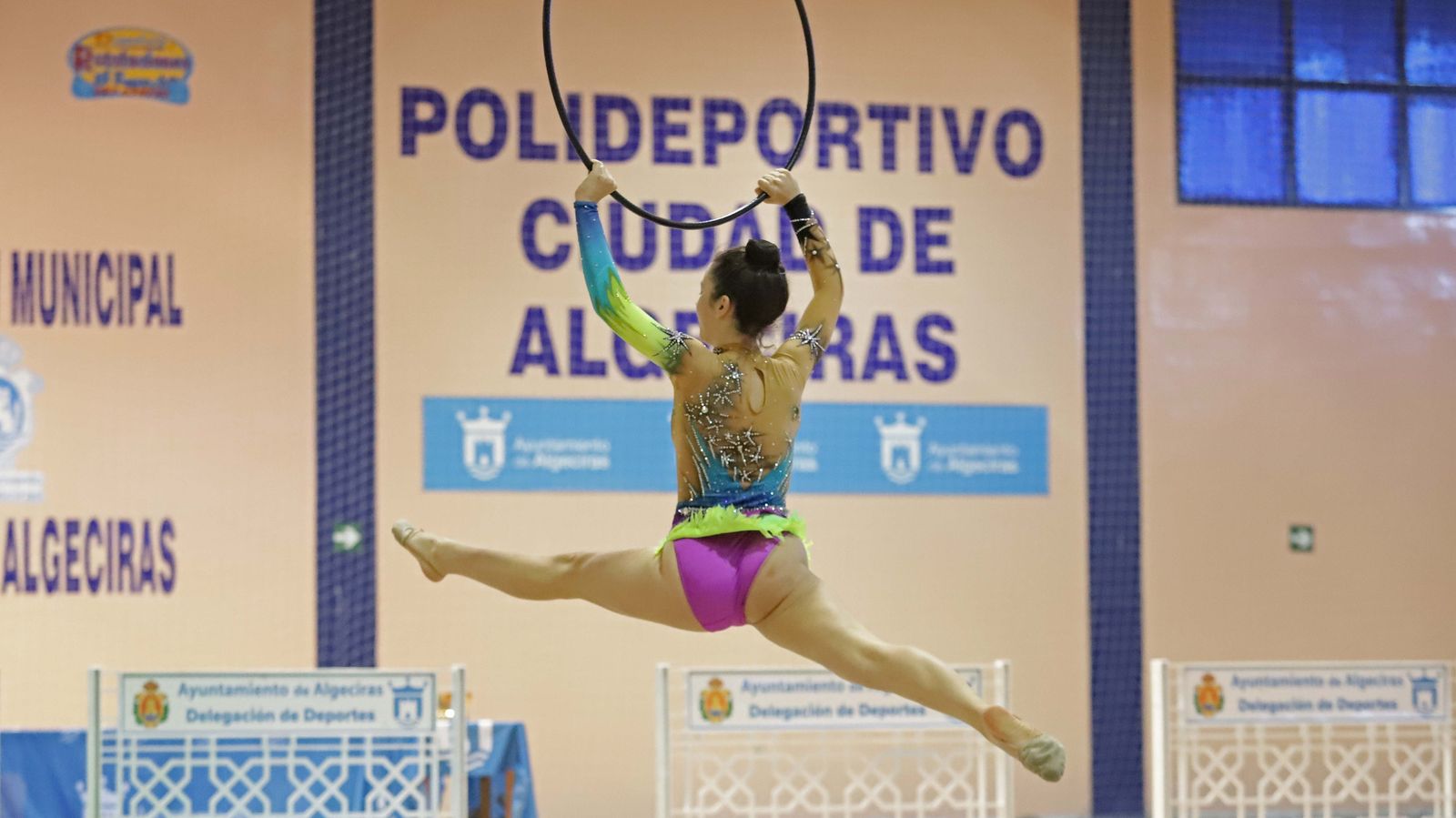 Fotos de la última jornada del Torneo Comarcal de gimnasia rítmica en Algeciras