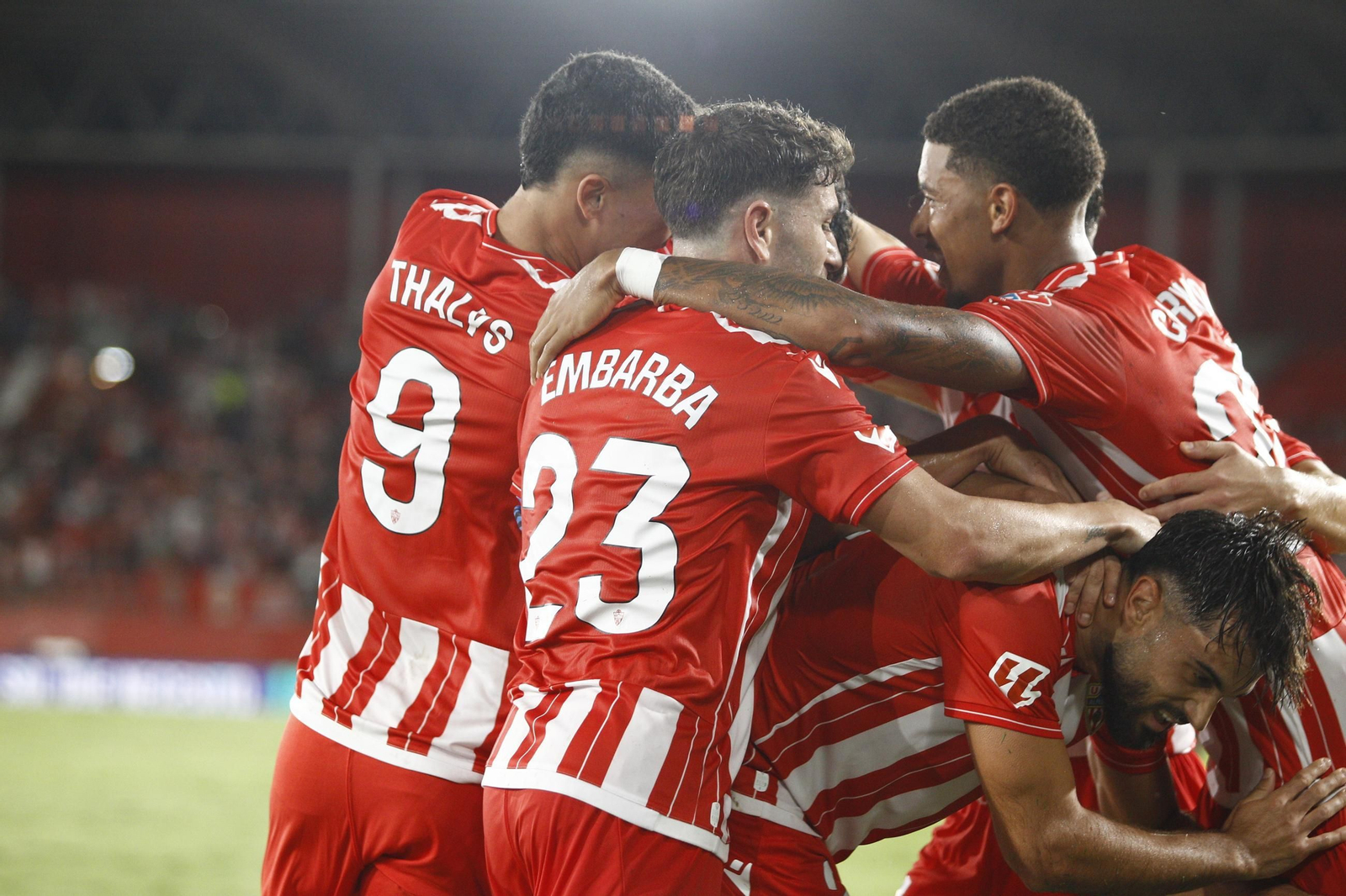 Las fotos del partido U.D. Almería-Sporting de Gijón