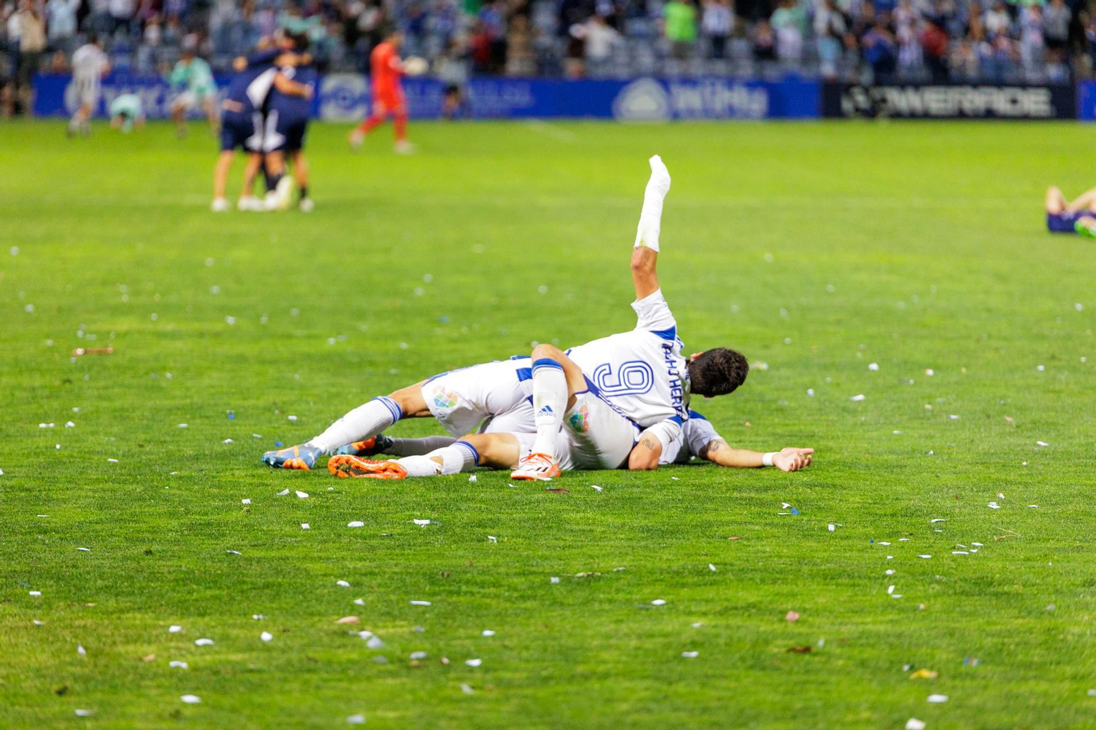 Imágenes del partido entre el Recre y la Segoviana