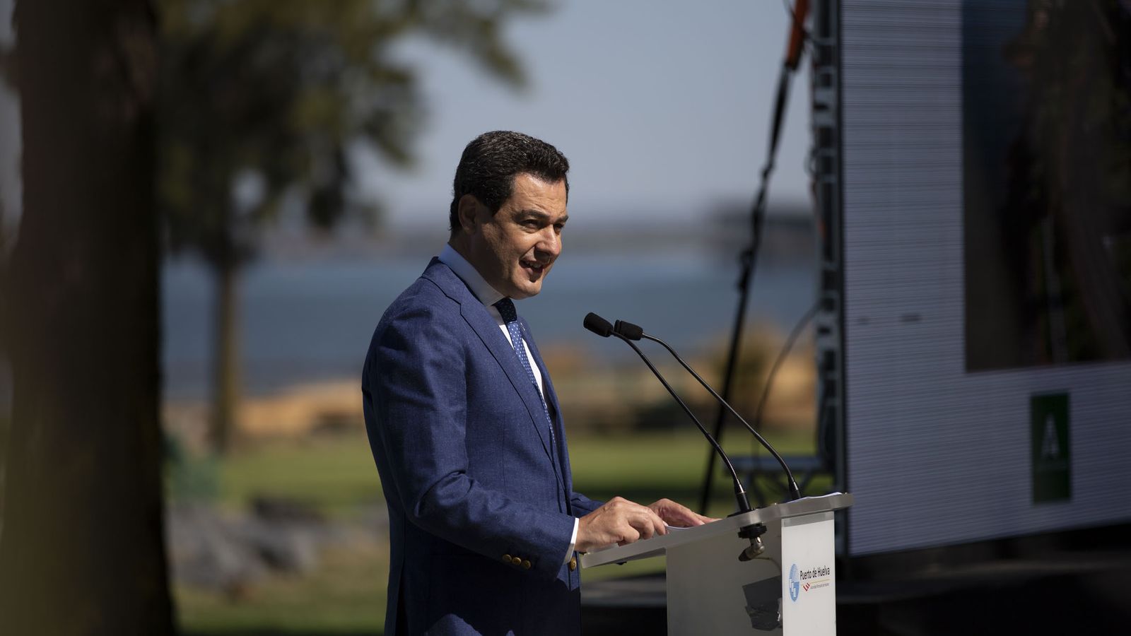 Juanma Moreno, presidente de la Junta de Andalucía.