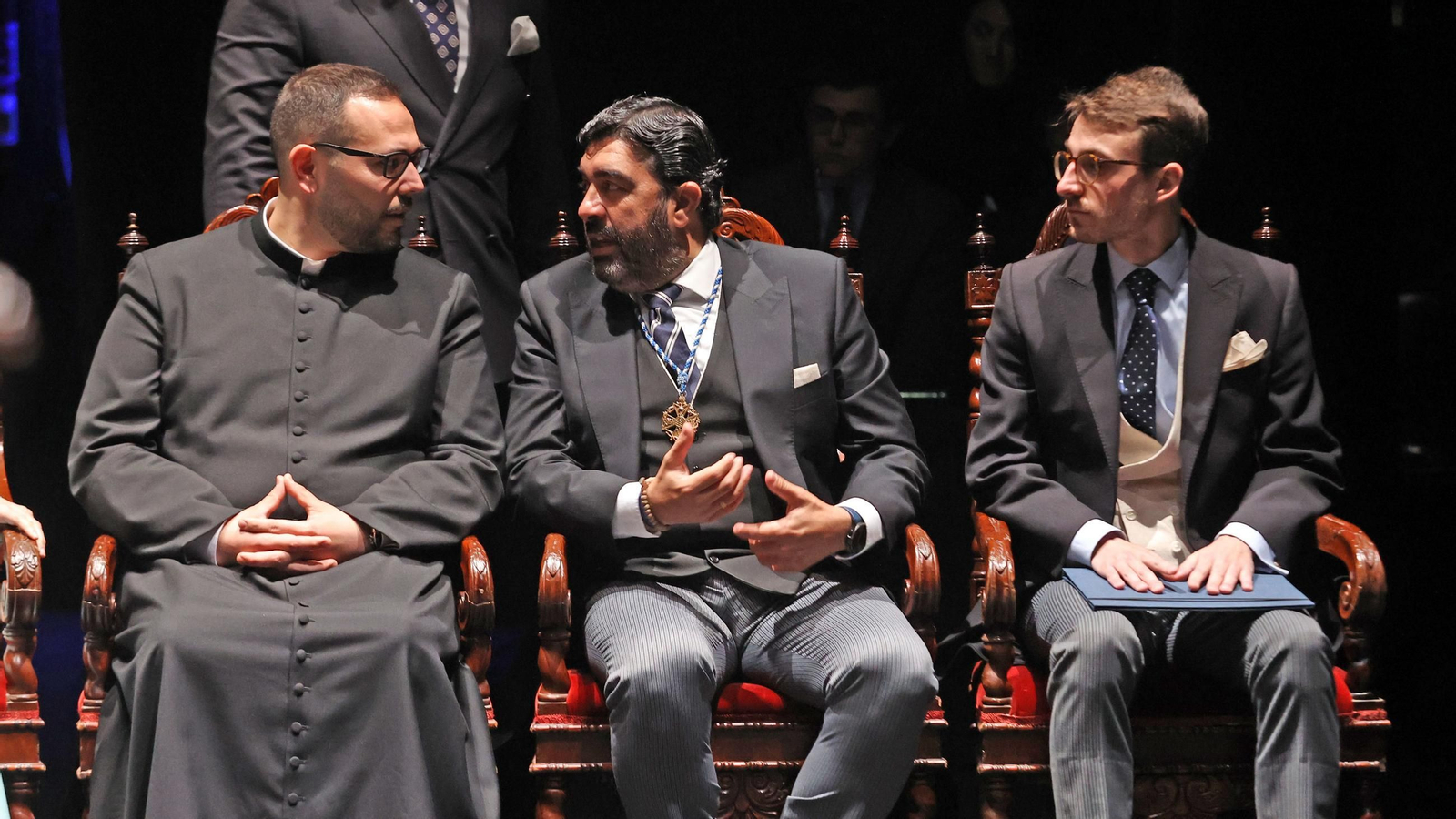 Imágenes de David Puerto en su pregón de Semana Santa 2025 en Jerez