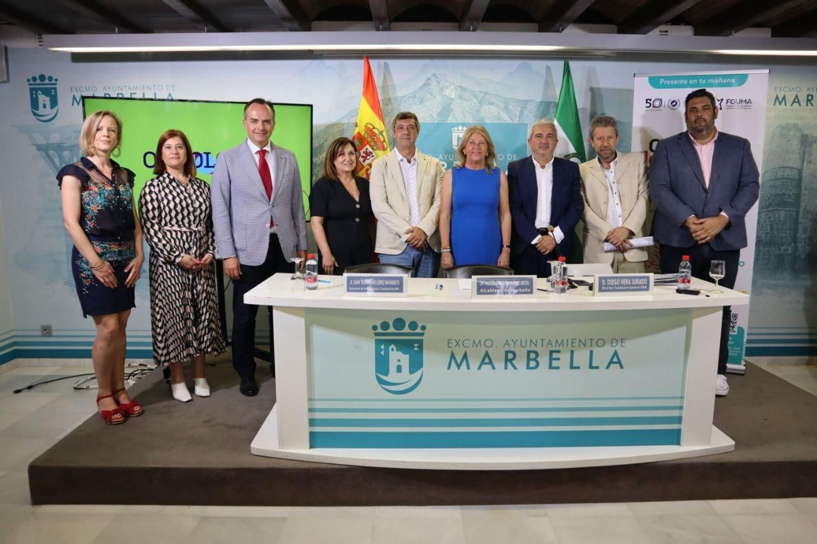 La presentación de los Cursos de Verano que se celebrarán en Marbella