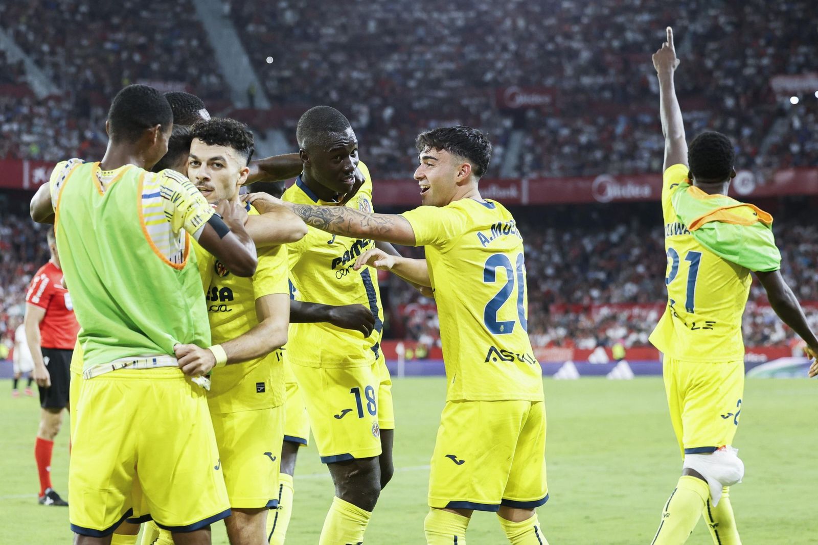 Las fotos del Sevilla-Villarreal