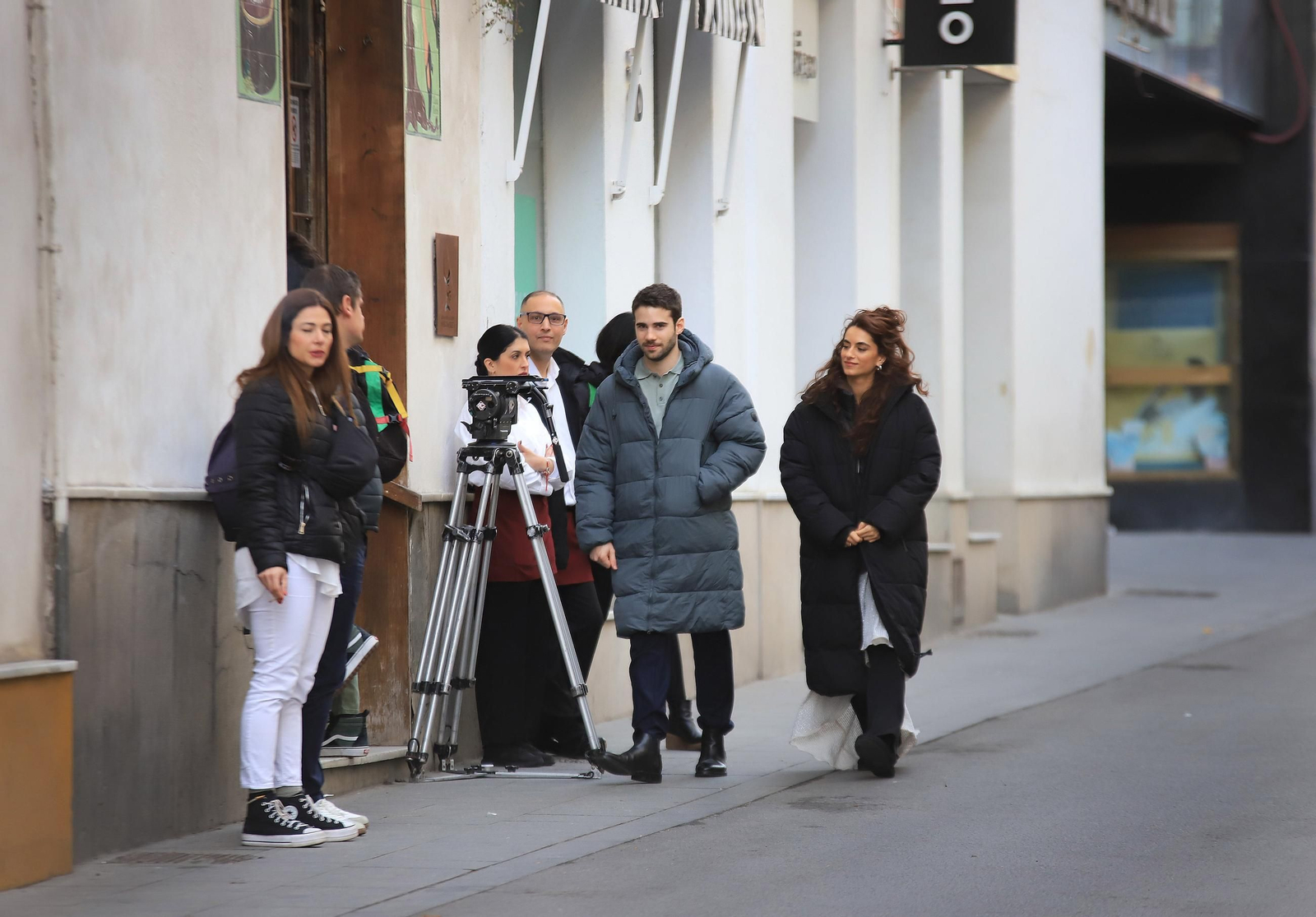 Rodaje en Jerez de la serie Berlín