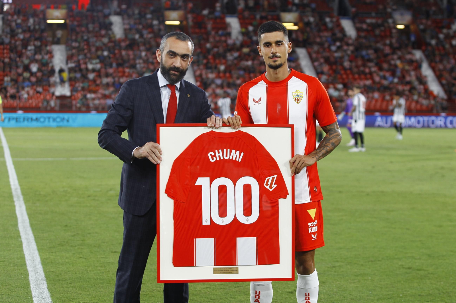 El partido U.D. Almería-C.D. Castellón en imágenes