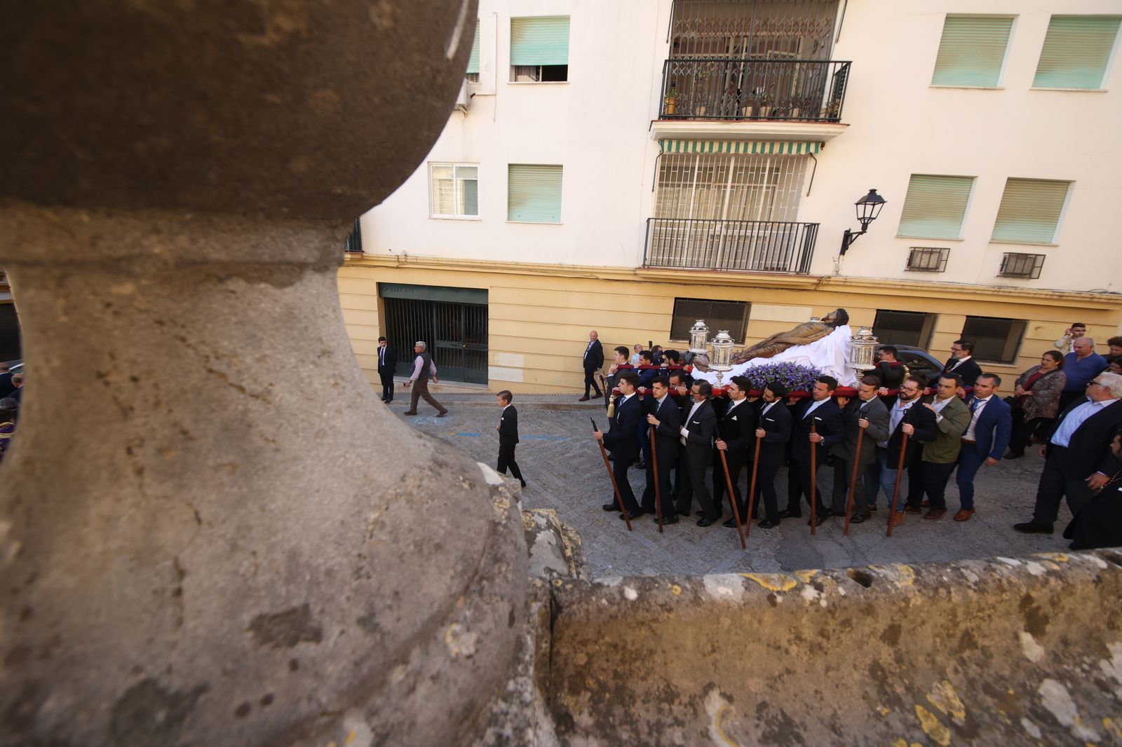 Salida del Cristo del Aguas para pedir lluvias