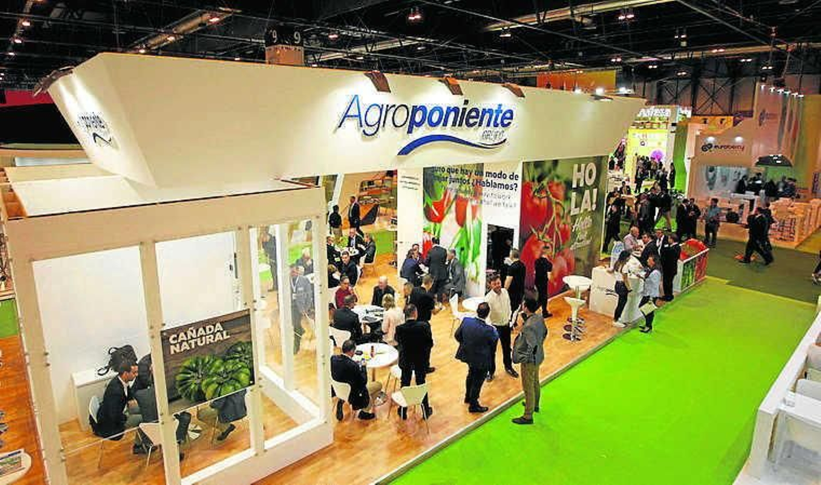 Expositor del Grupo Agroponiente  en Fruit Attraction.
