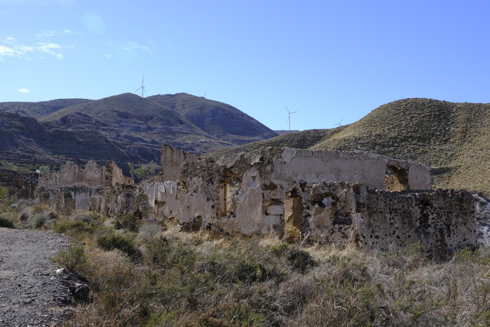 Fotogalería hornos de calcinación en Lucainena de las Torres.  Almería