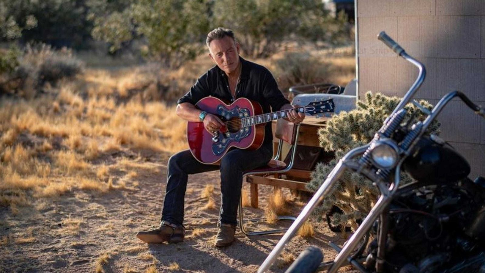 Una imagen de Bruce Springsteen en su documental 'Western stars'.