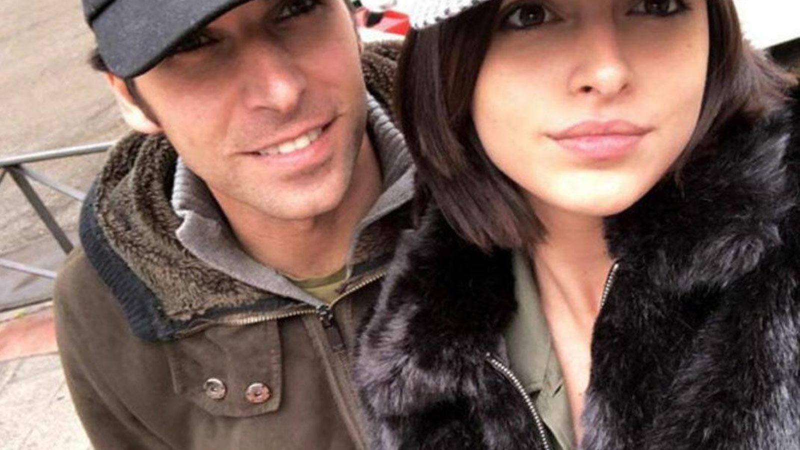 Con su padre, Cayetano Rivera.