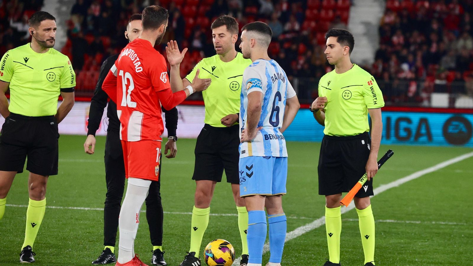 Las fotos del UD Almería - Málaga CF