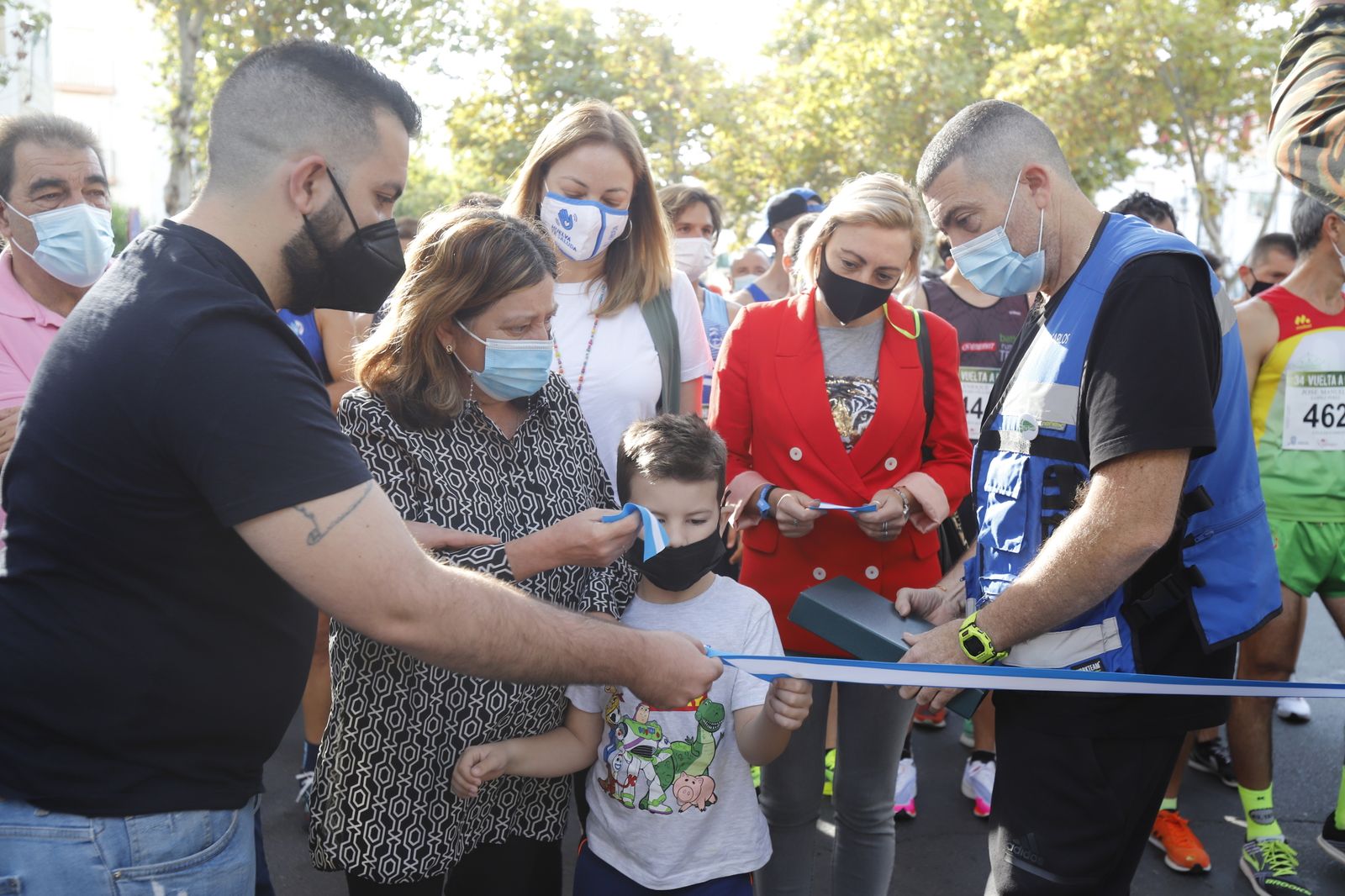 Las imágenes de la vuelta a Huelva de atletismo