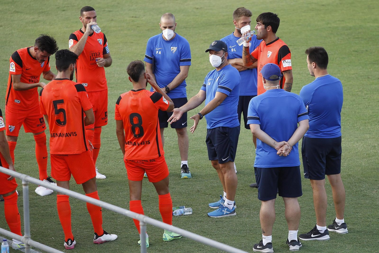 El Málaga CF-Sevilla Atlético, en fotos